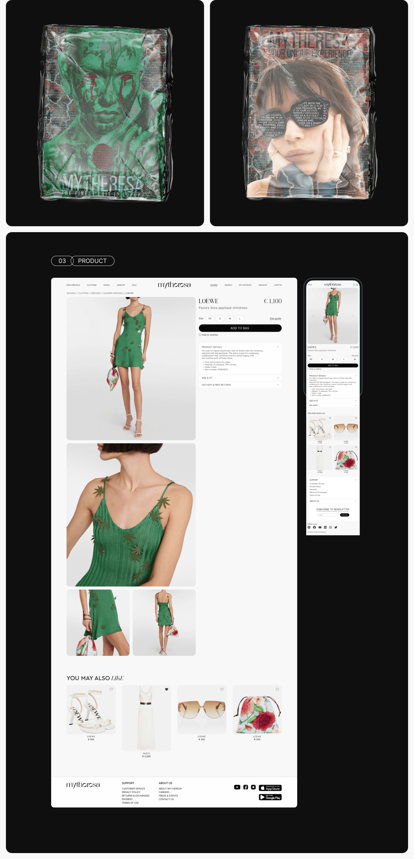 MYTHERESA | E-commerce redesign — Изображение №6 — Интерфейсы, Брендинг на Dprofile