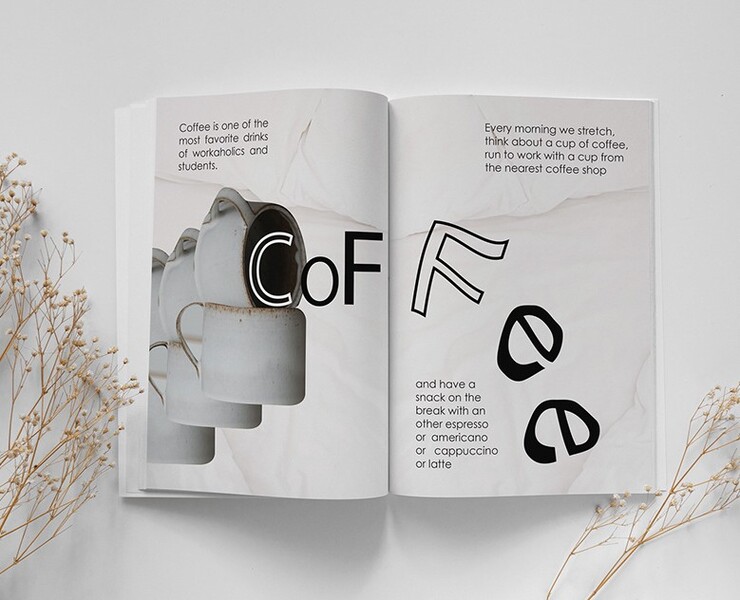 Coffee book project — Брендинг, Иллюстрация на Dprofile