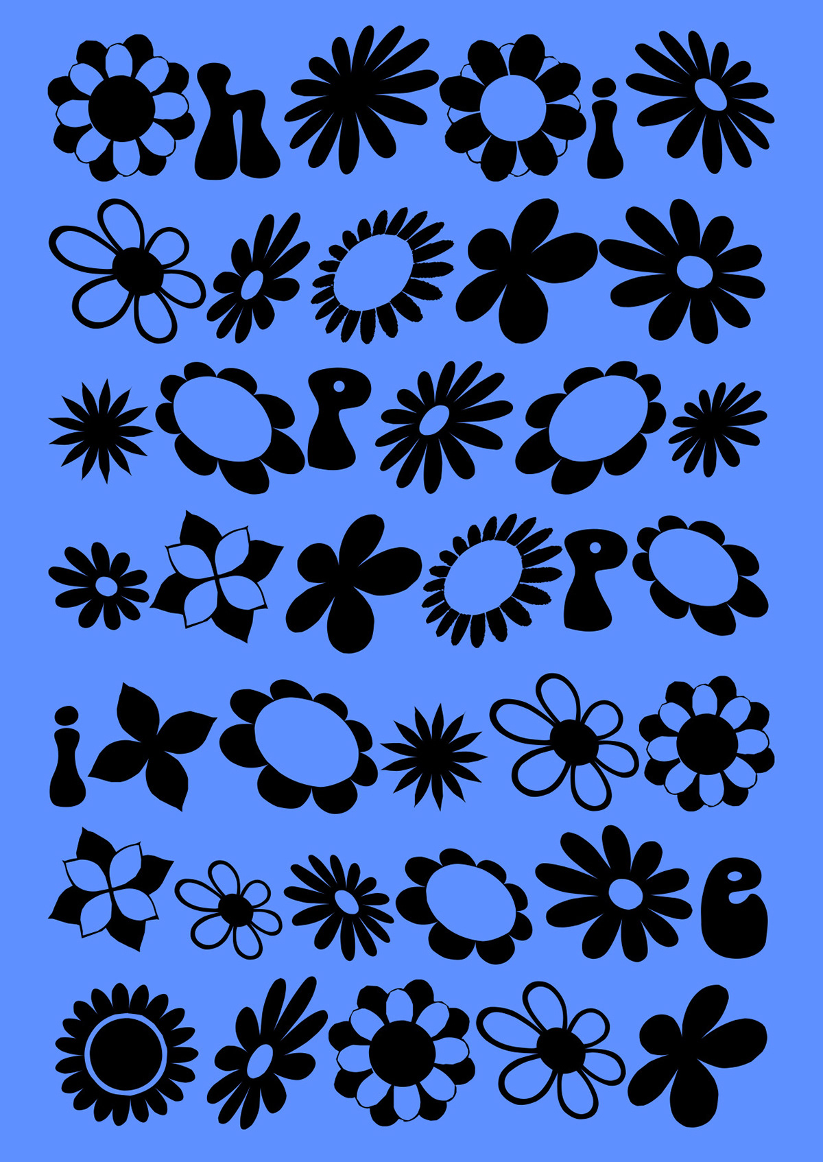 Hippie in typography — Изображение №1 — Иллюстрация, Графика на Dprofile