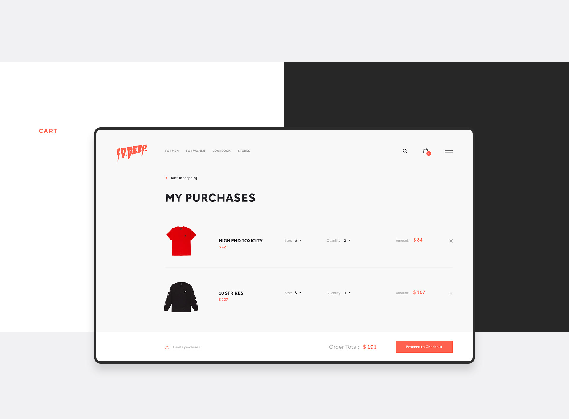 10.DEEP | redesign online shop — Изображение №12 — Интерфейсы, Брендинг, Анимация на Dprofile
