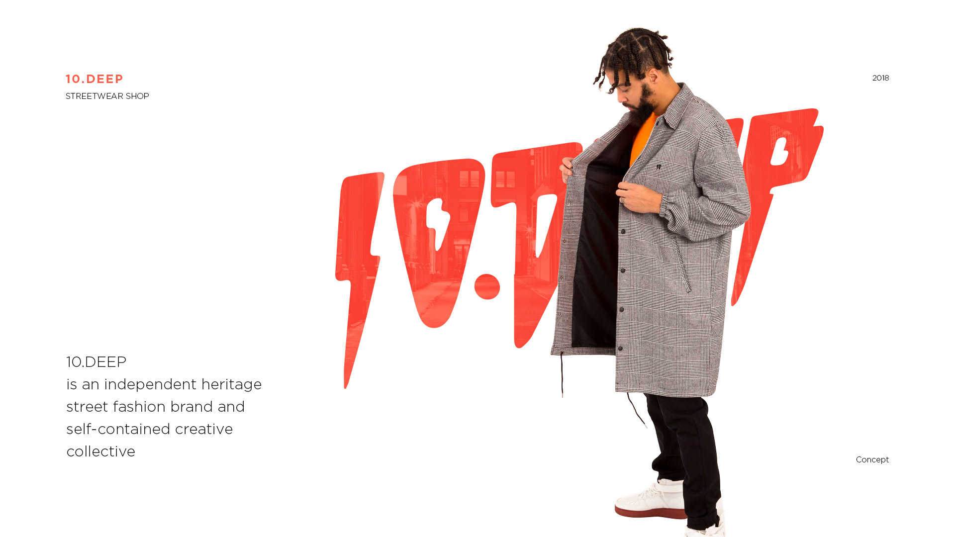 10.DEEP | redesign online shop — Изображение №1 — Интерфейсы, Брендинг, Анимация на Dprofile