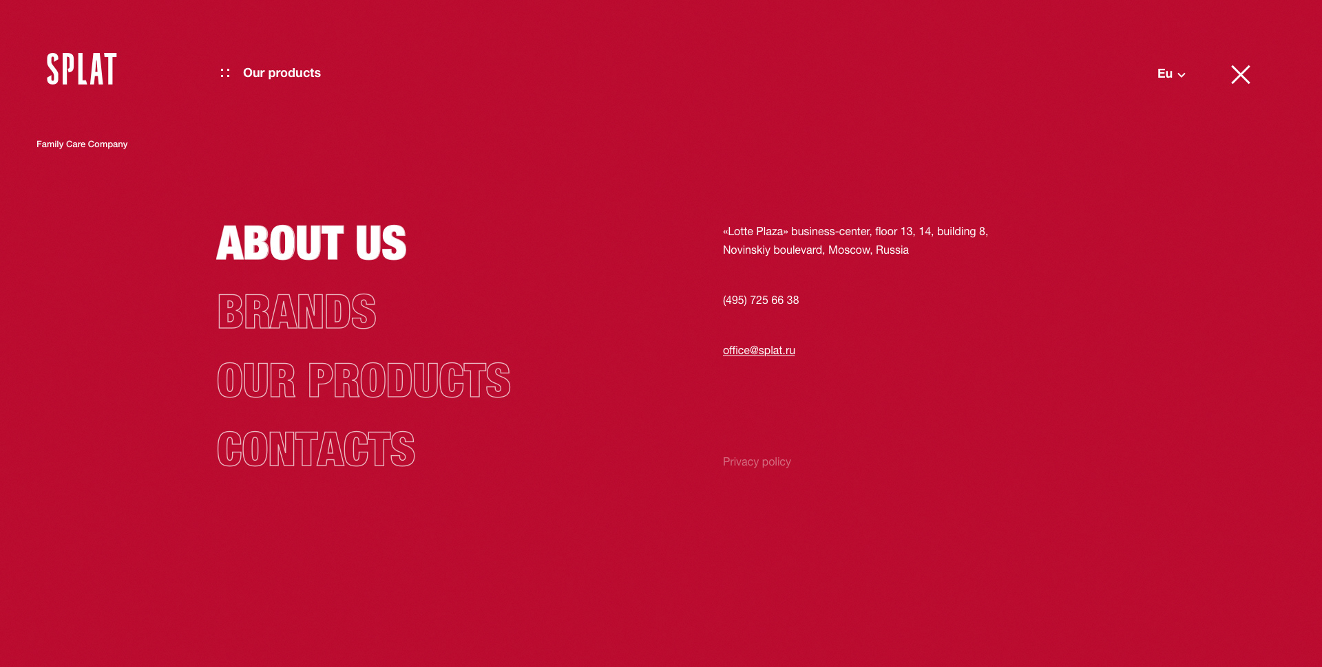 SPLAT / redesign website — Изображение №21 — Интерфейсы, Брендинг, Анимация на Dprofile