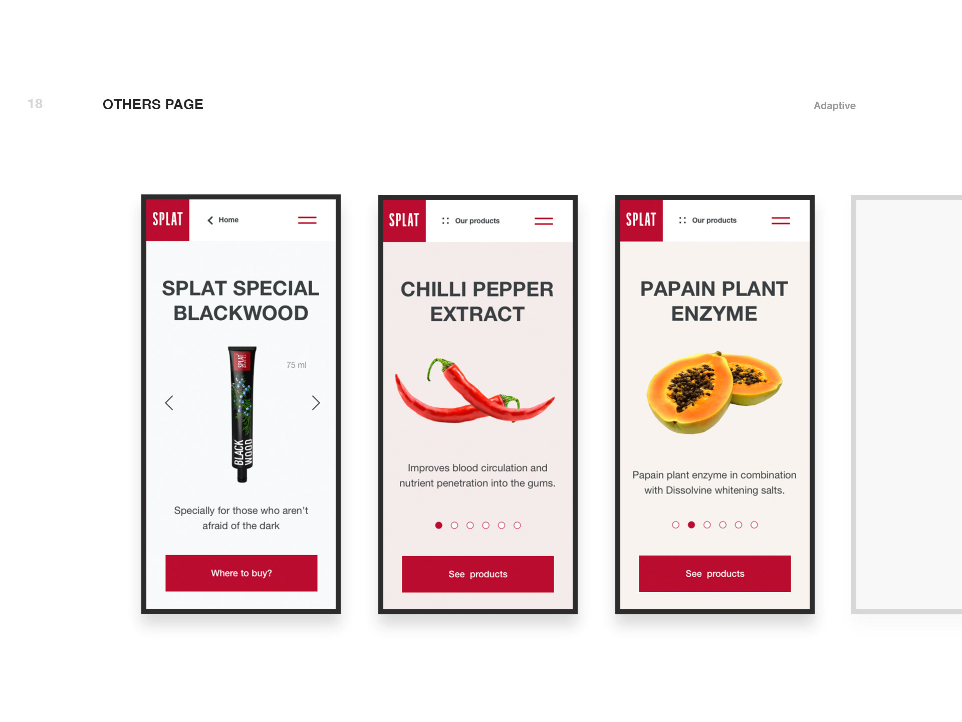 SPLAT / redesign website — Изображение №24 — Интерфейсы, Брендинг, Анимация на Dprofile