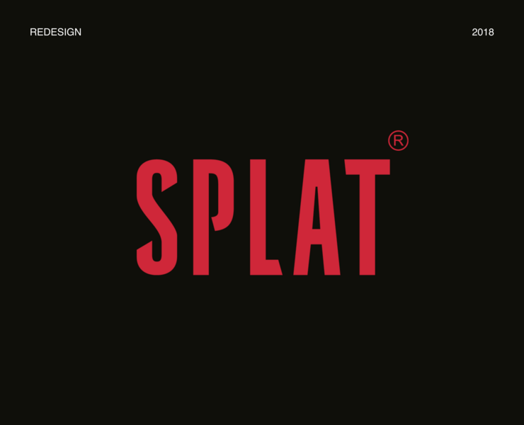 SPLAT / redesign website — Интерфейсы, Брендинг, Анимация на Dprofile