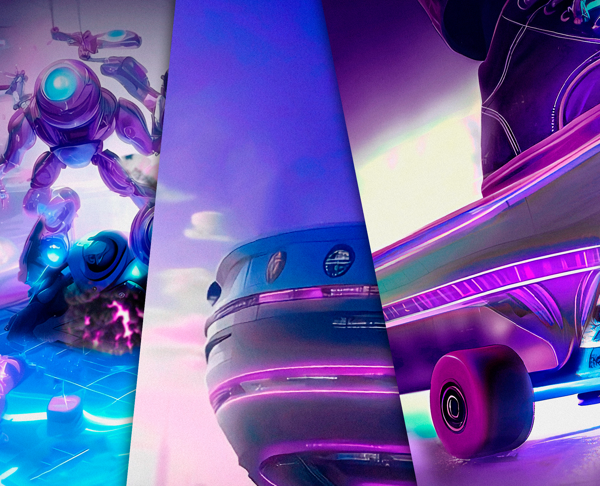 Game of the future | Key Visual — Брендинг, Графика на Dprofile