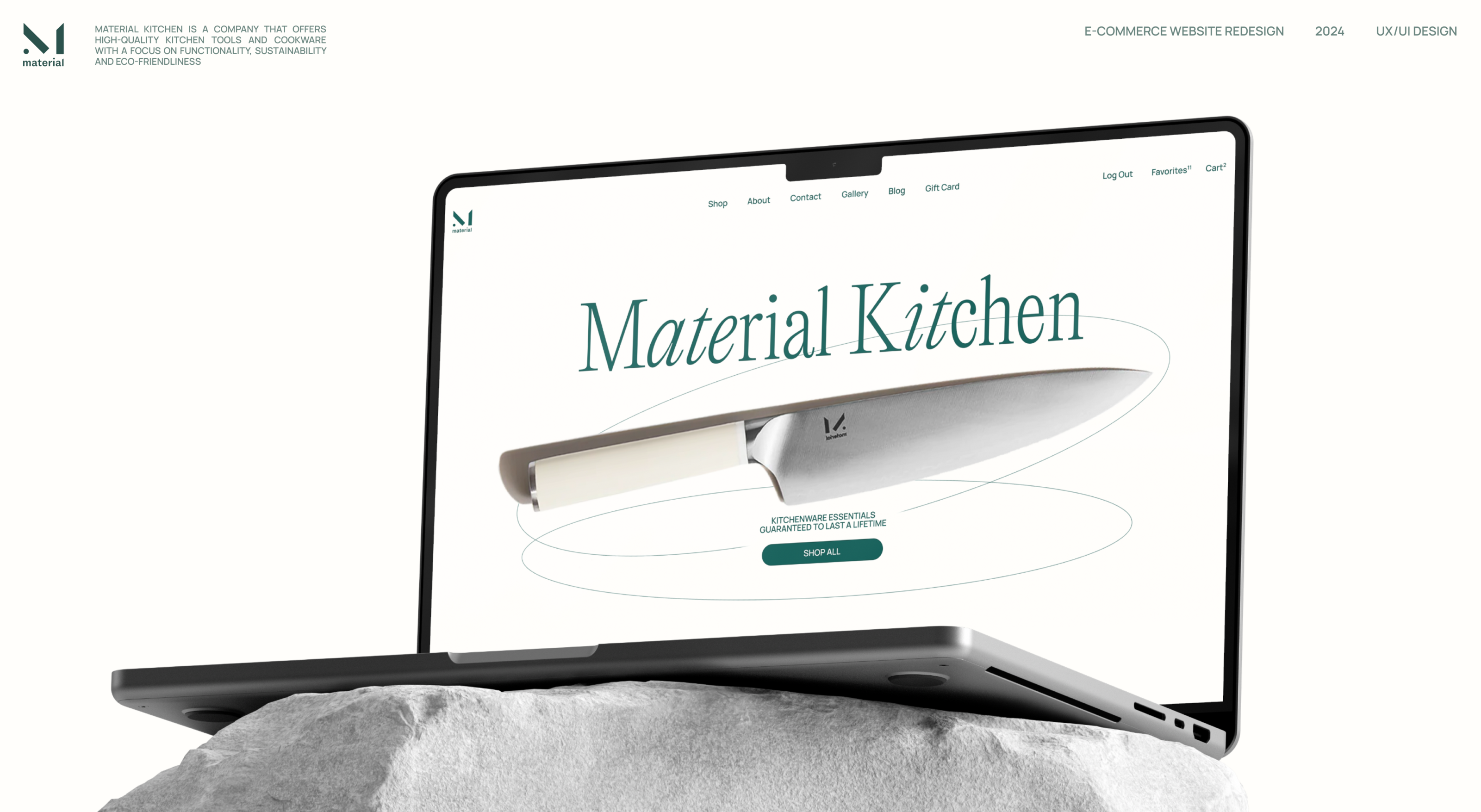 Material Kitchen E-commerce Website Redesign — Изображение №1 — Интерфейсы на Dprofile