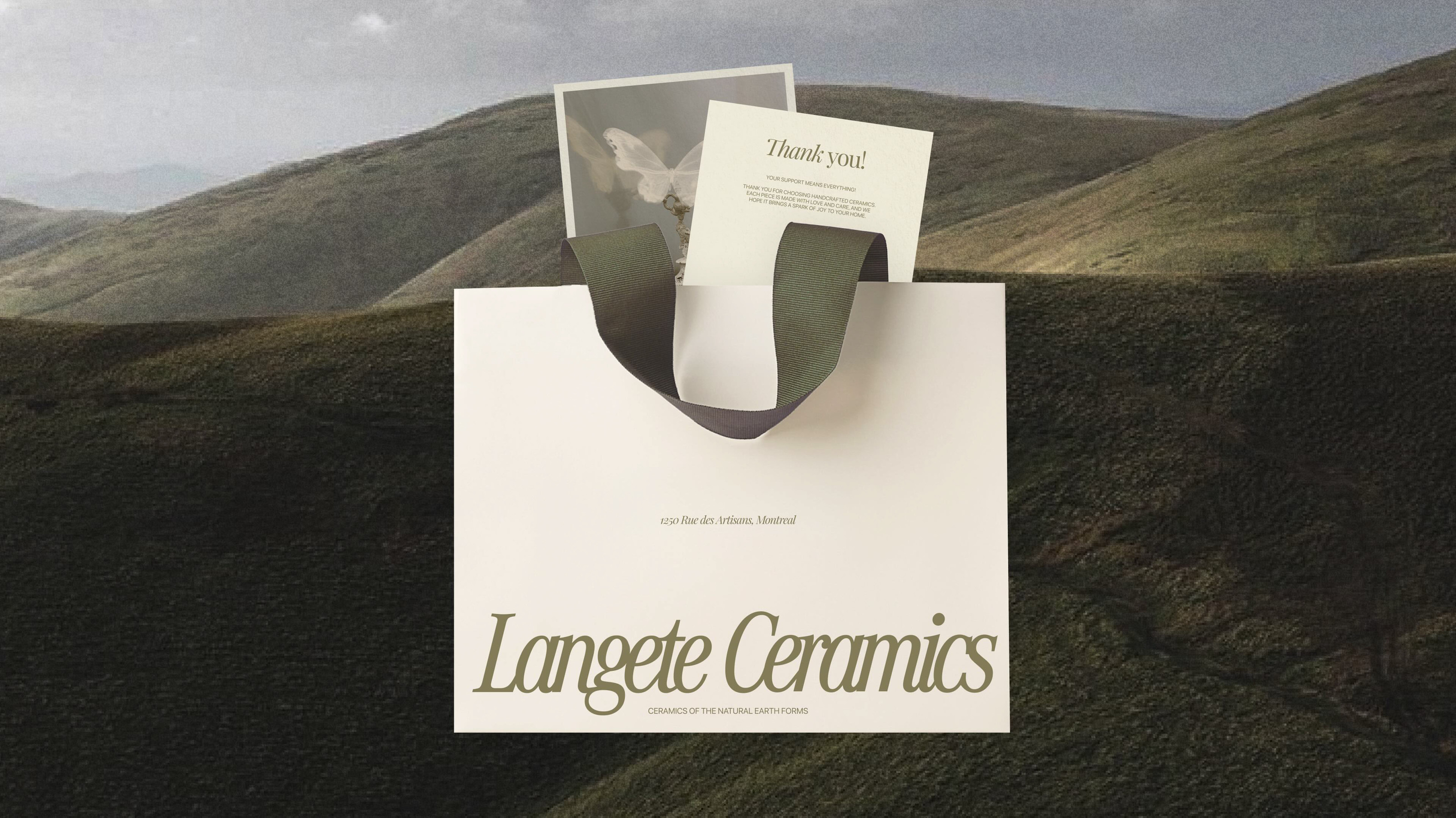 LANGETE CERAMICS | Brand identity & Web Design & Ai — Изображение №12 — Брендинг, Графика на Dprofile