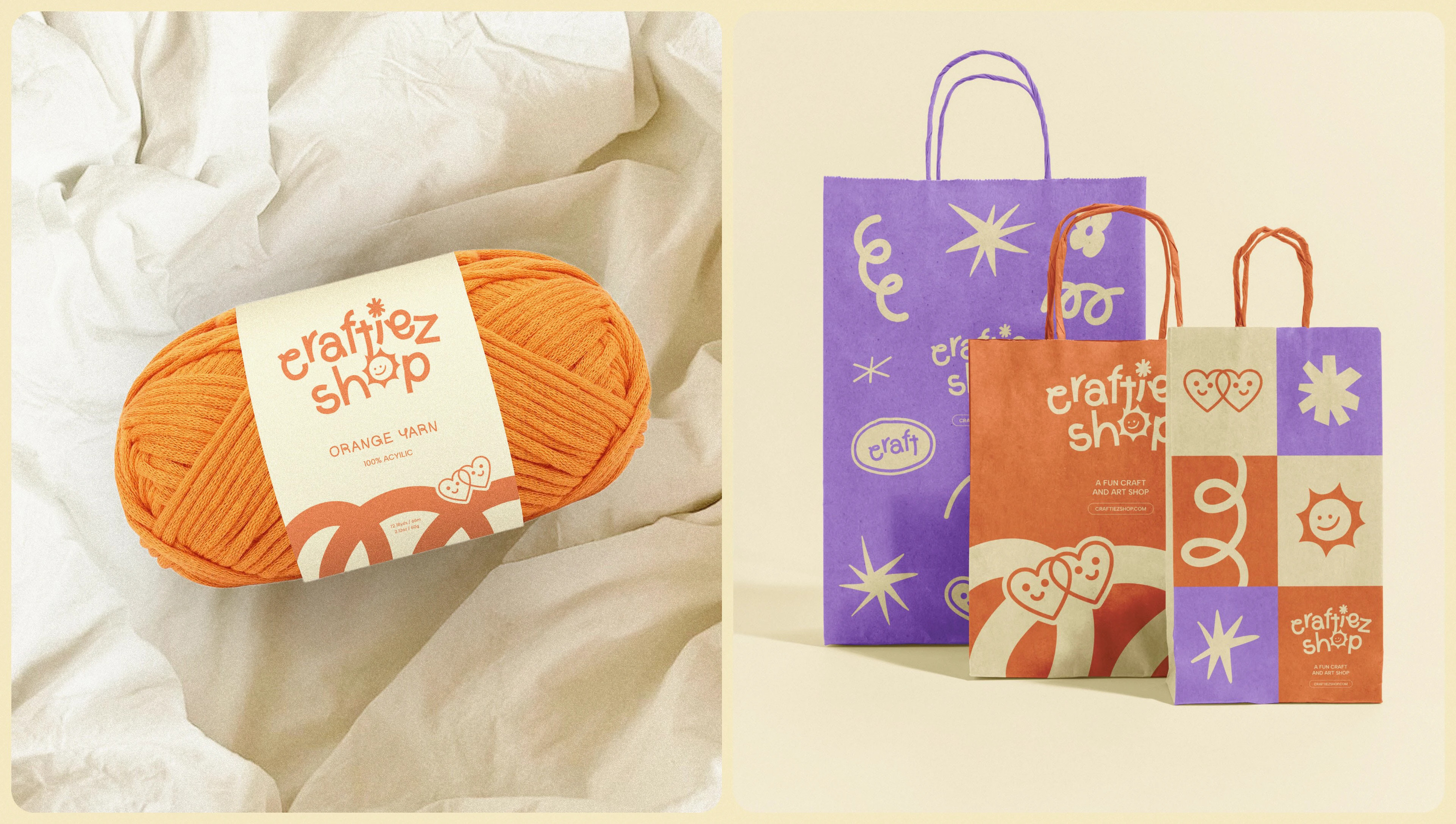 CRAFTIEZ SHOP | Brand identity & Shopify e-commerce — Изображение №4 — Интерфейсы, Брендинг на Dprofile