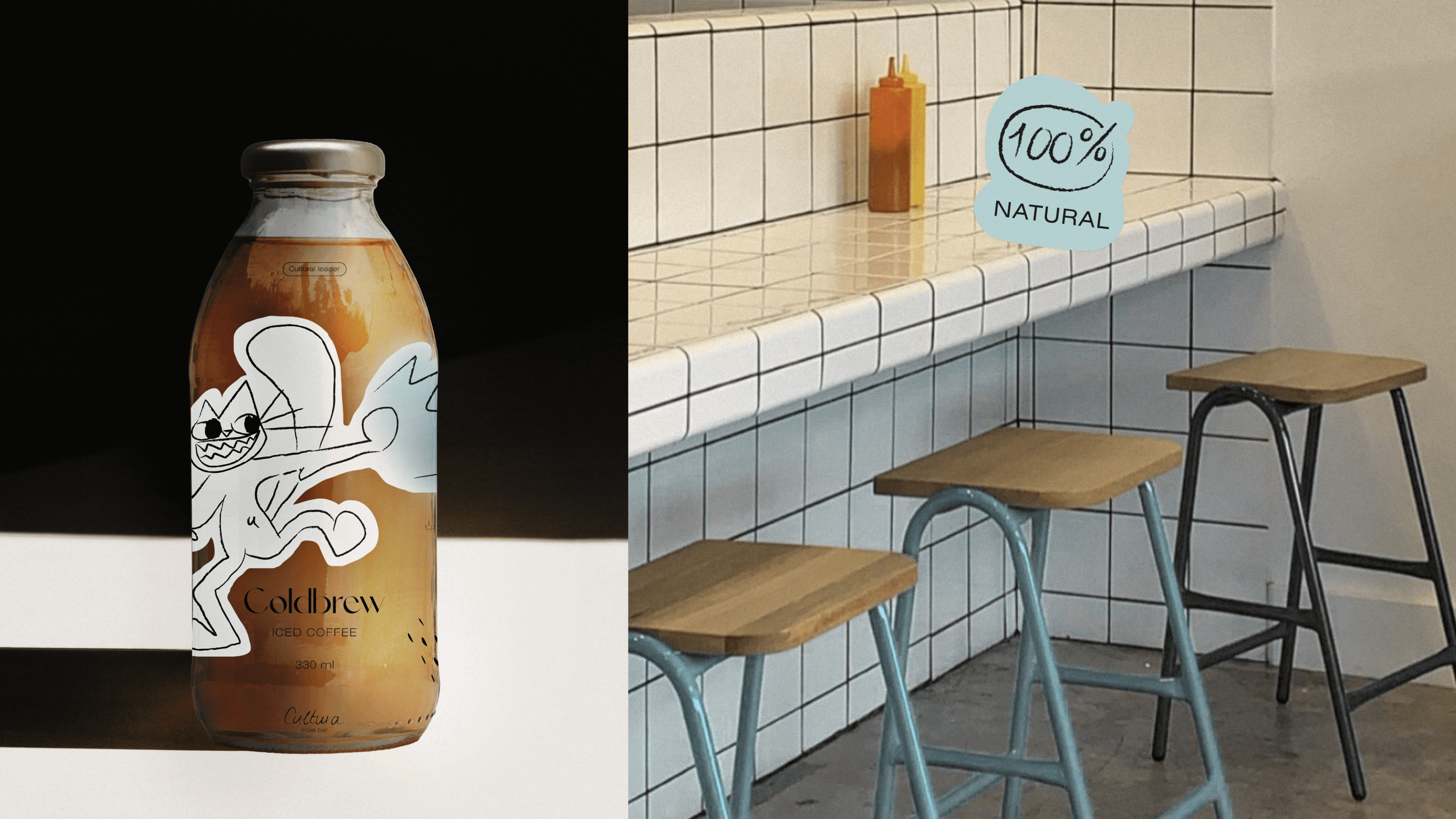 CULTURA BAR | Brand identity design — Изображение №10 — Брендинг на Dprofile