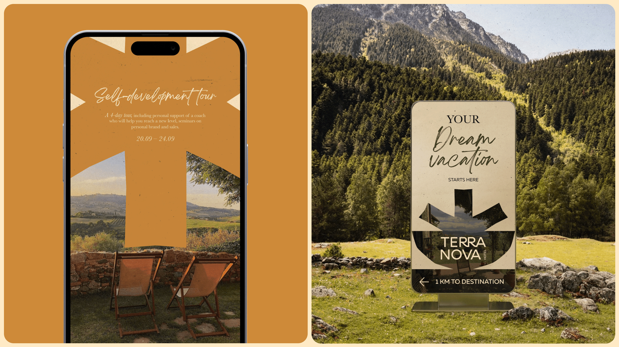 TERRA NOVA HOTEL | Brand identity & Web Design — Изображение №11 — Интерфейсы, Брендинг на Dprofile