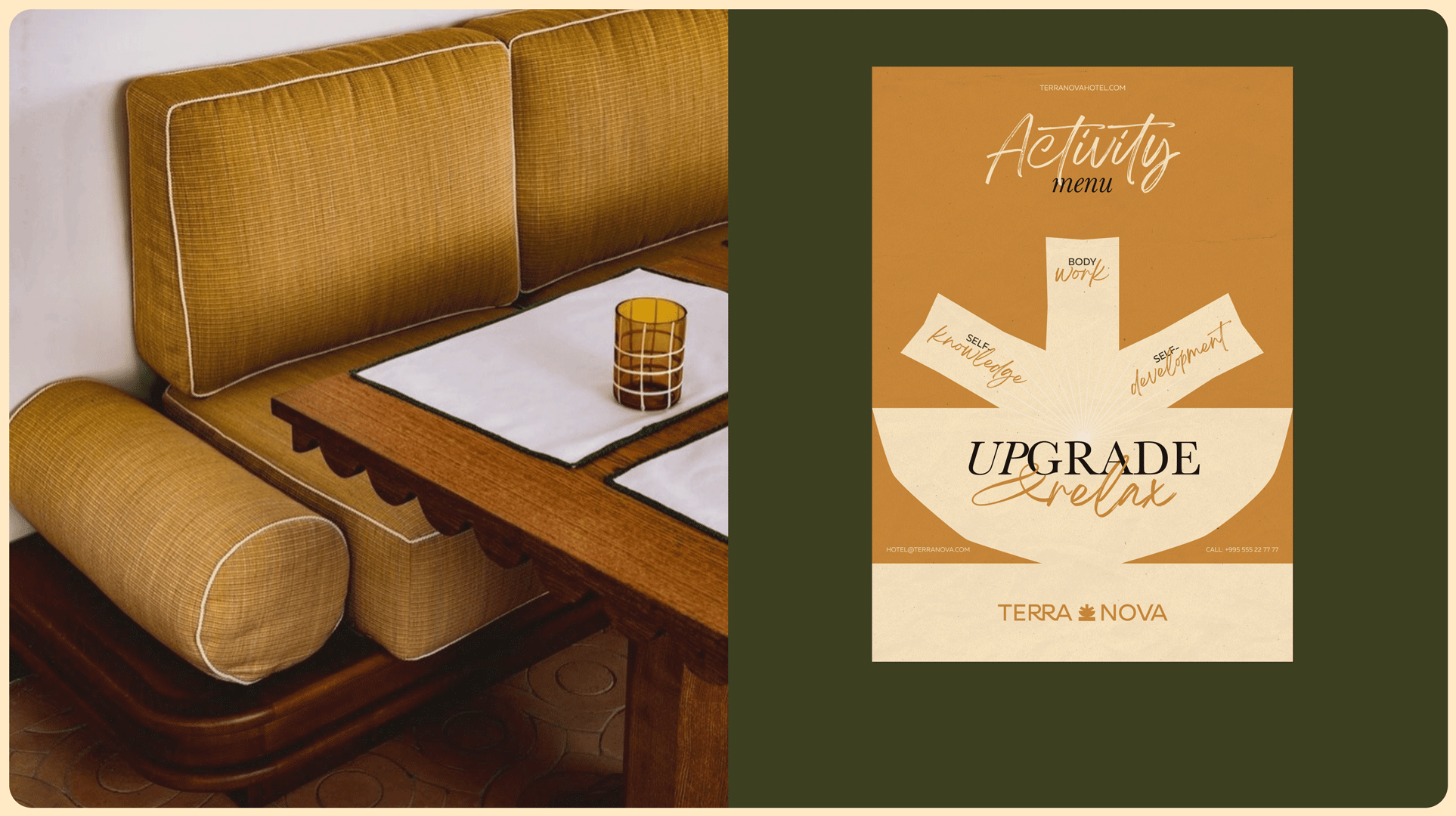 TERRA NOVA HOTEL | Brand identity & Web Design — Изображение №15 — Интерфейсы, Брендинг на Dprofile