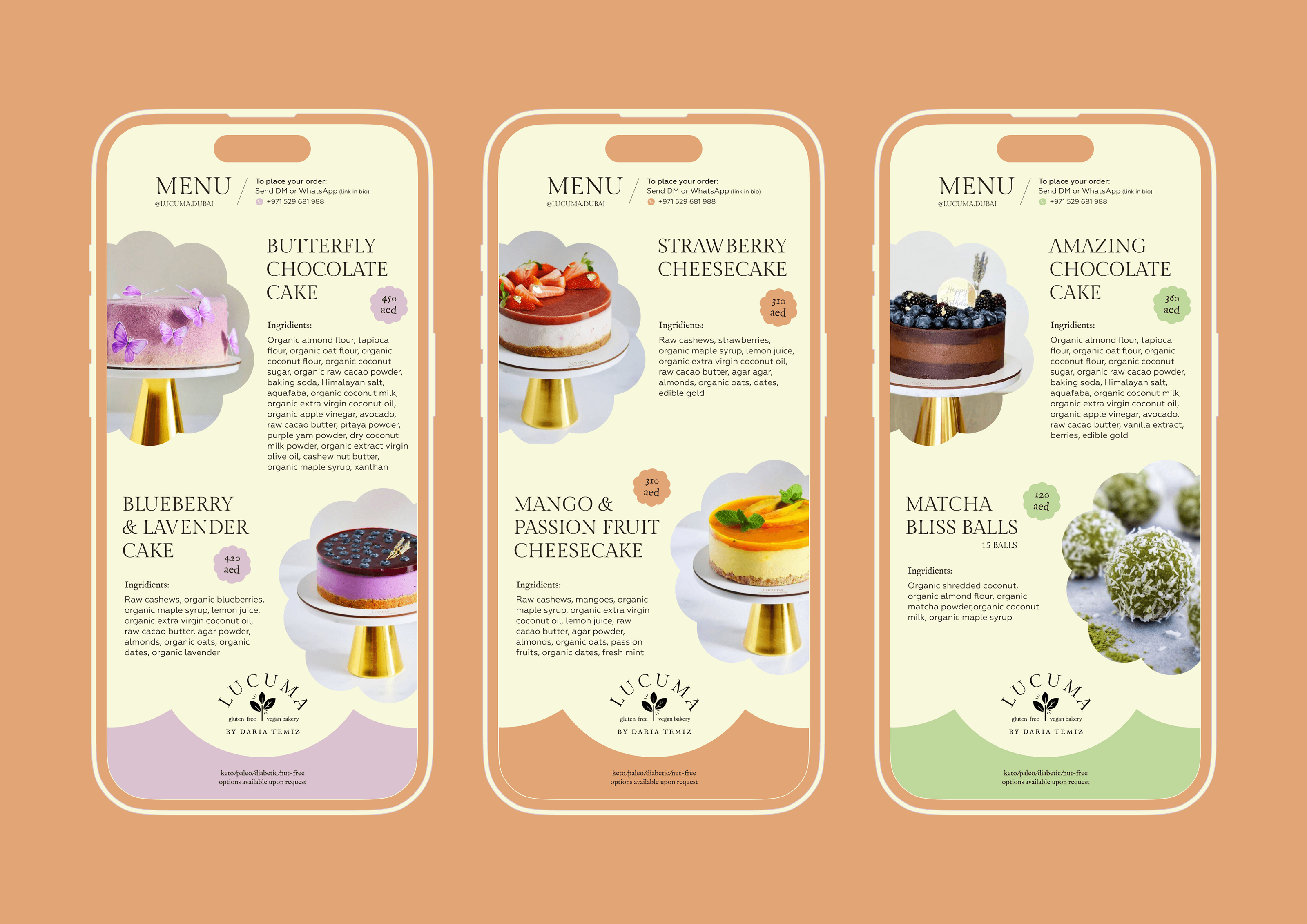 LUCUMA BAKERY | Brand identity & Web Design — Изображение №6 — Брендинг на Dprofile