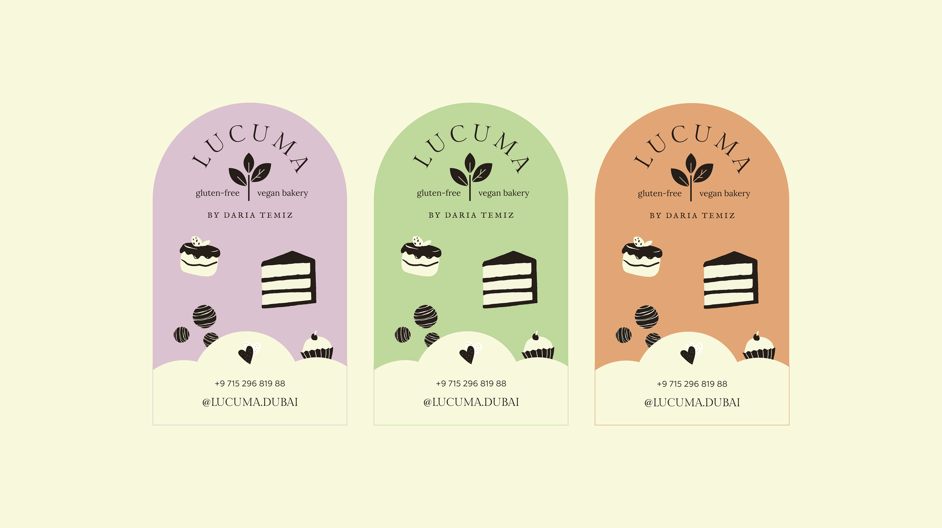 LUCUMA BAKERY | Brand identity & Web Design — Изображение №3 — Брендинг на Dprofile