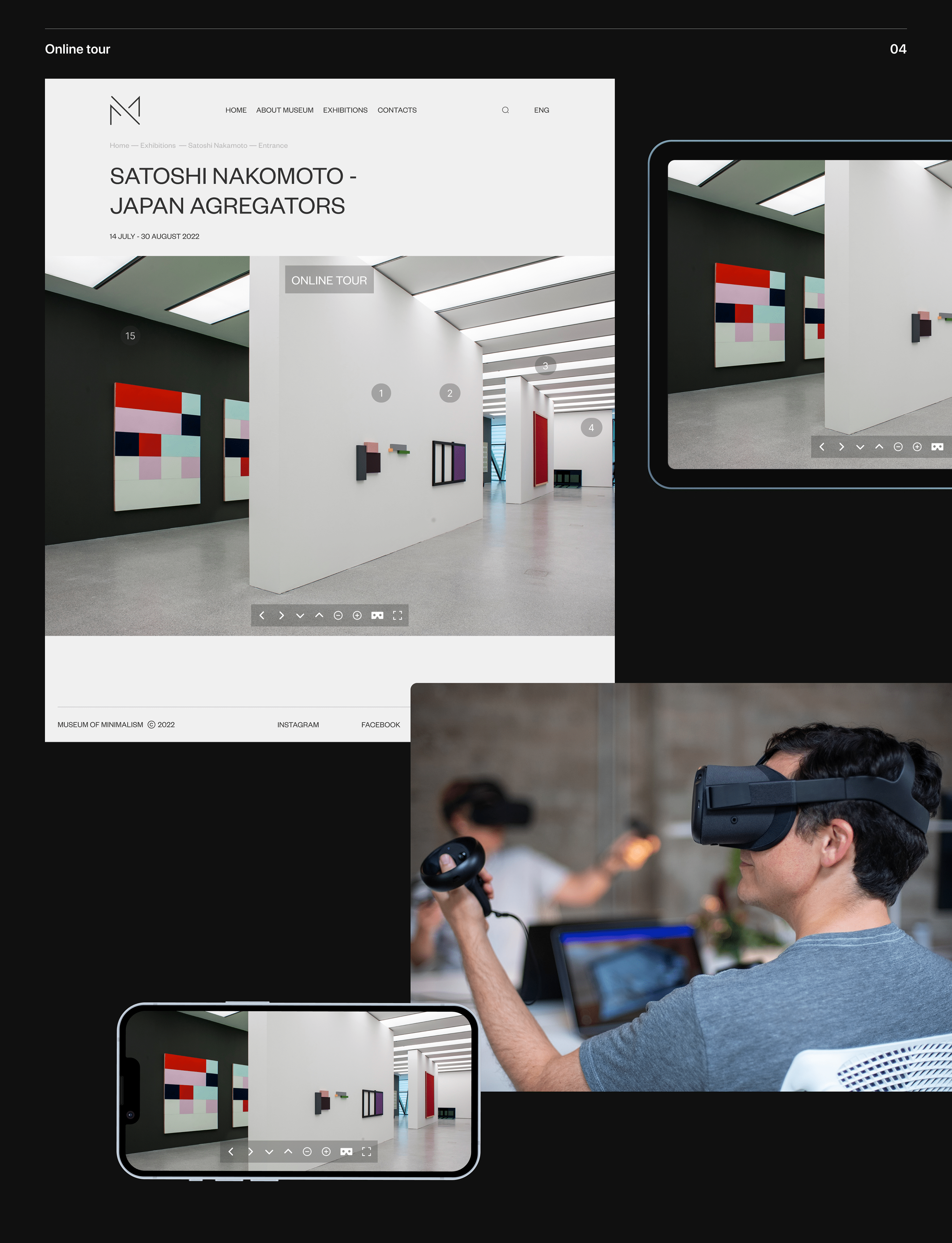 Online Museum of Minimalism — Изображение №8 — Интерфейсы, Брендинг, Графика на Dprofile