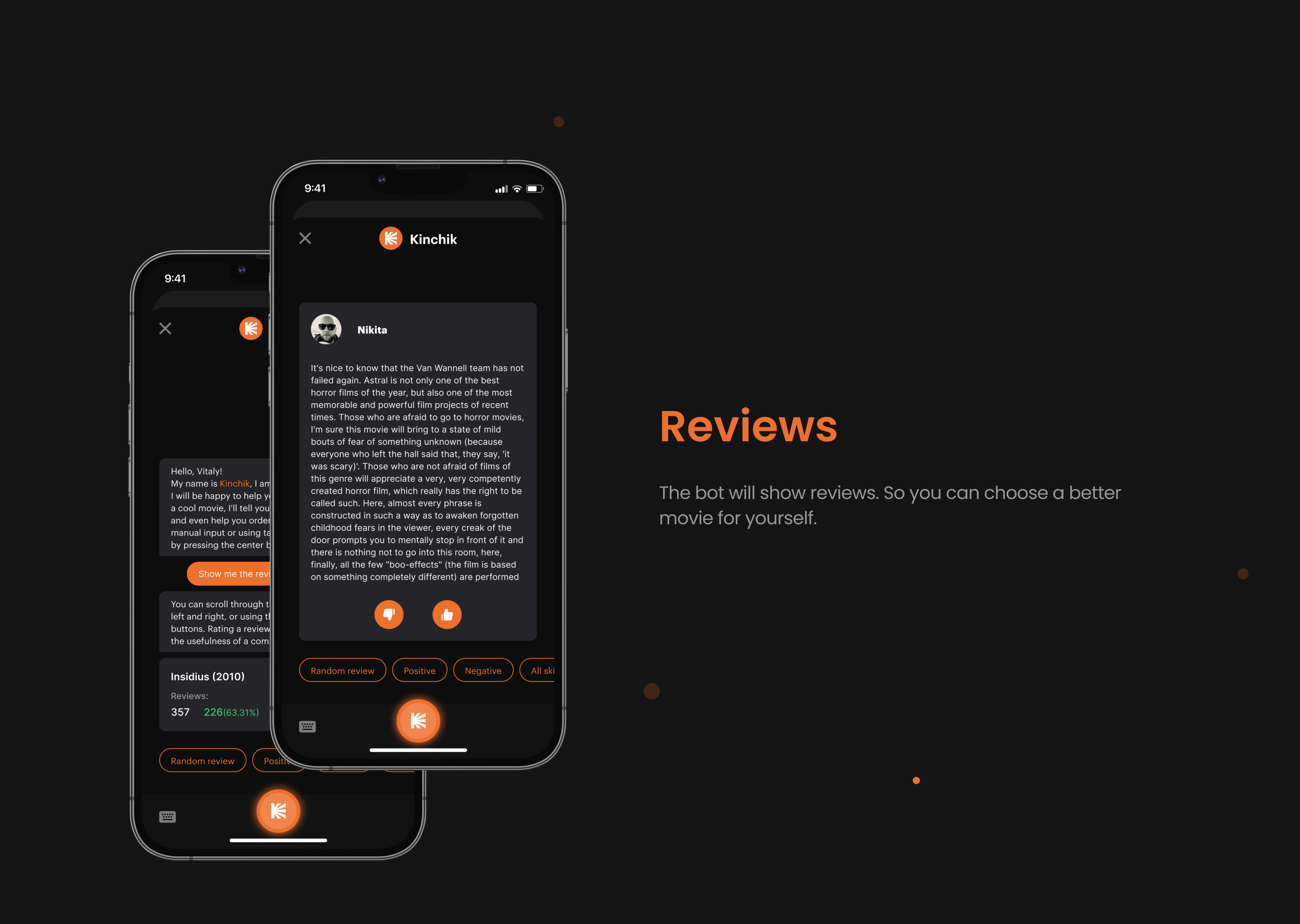 Virtual assistant for «Kinoposik HD» UX/UI — Изображение №16 — Интерфейсы, Брендинг, Графика на Dprofile
