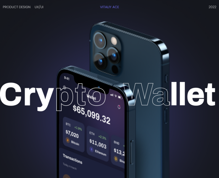 Atom Wallet. Crypto wallet app UX/UI — Интерфейсы, Брендинг, Графика на Dprofile