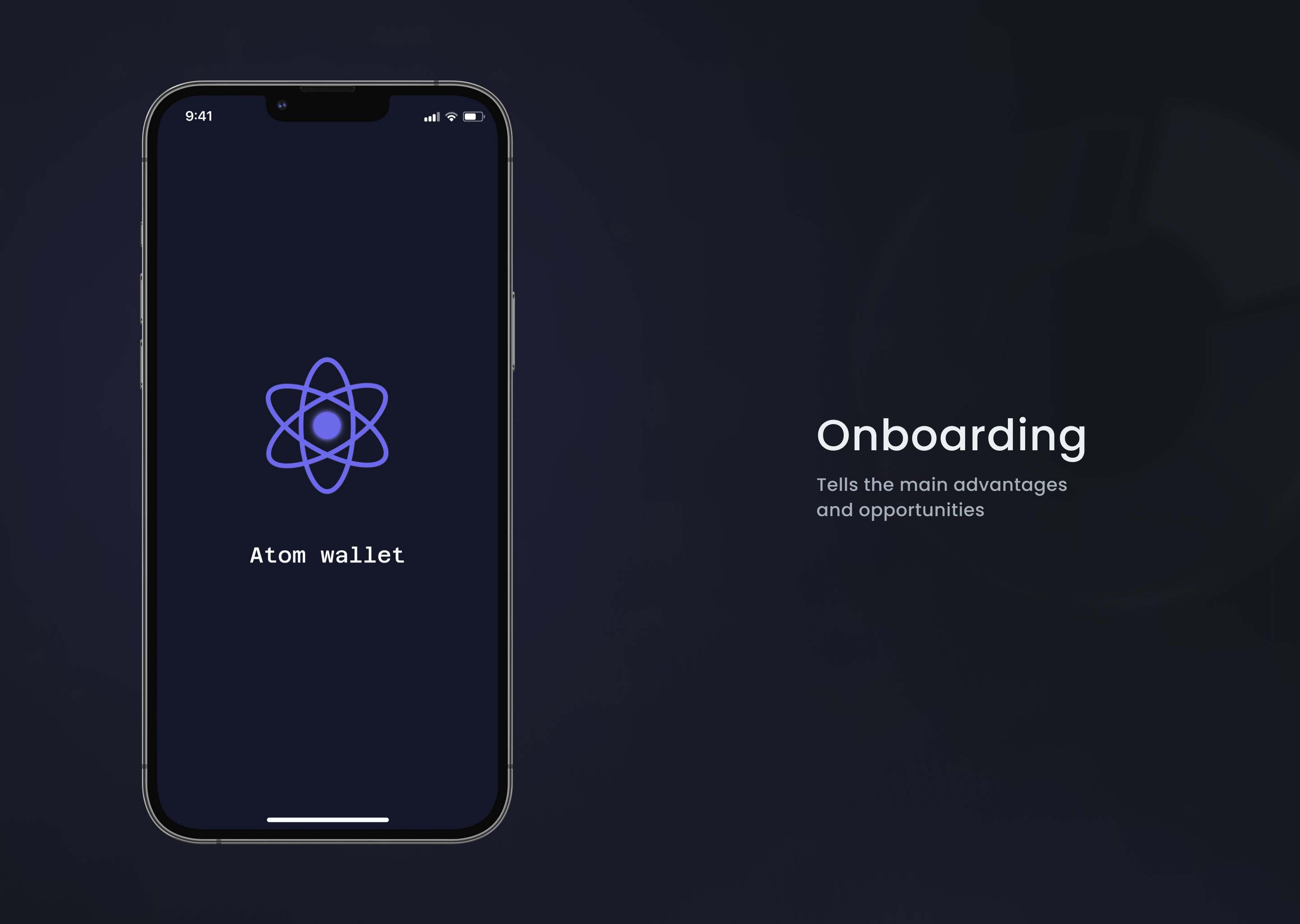 Atom Wallet. Crypto wallet app UX/UI — Изображение №11 — Интерфейсы, Брендинг, Графика на Dprofile