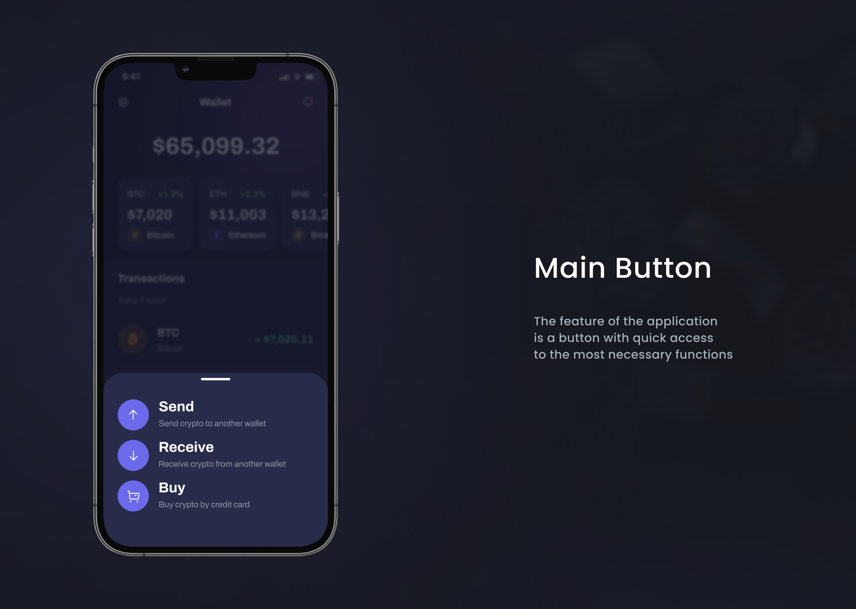 Atom Wallet. Crypto wallet app UX/UI — Изображение №13 — Интерфейсы, Брендинг, Графика на Dprofile