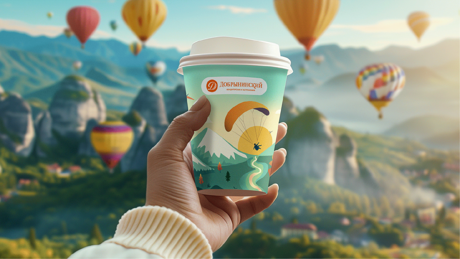 Coffee cup design | packaging design | Добрынинский — Изображение №5 — Брендинг, Иллюстрация на Dprofile