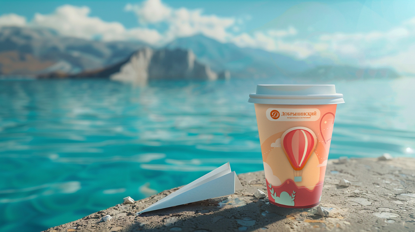Coffee cup design | packaging design | Добрынинский — Изображение №6 — Брендинг, Иллюстрация на Dprofile