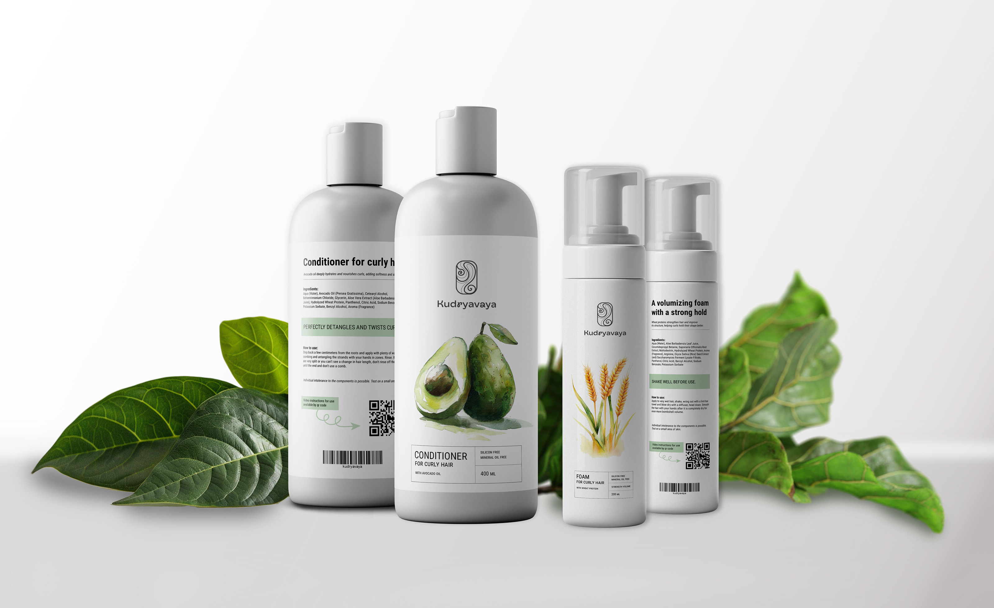 Kudryavaya | brand identity | packaging design — Изображение №7 — Брендинг на Dprofile