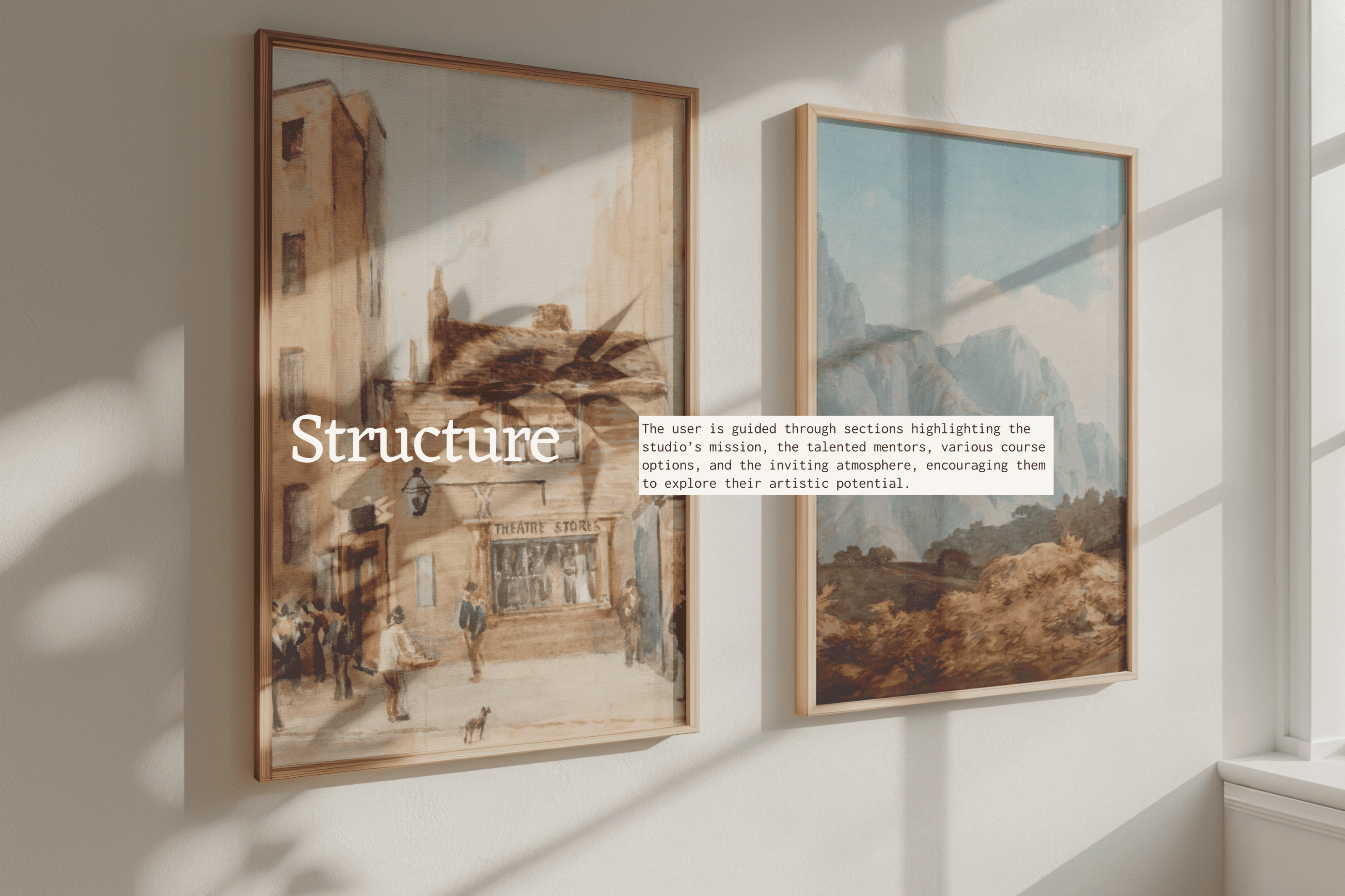 Website Art Studio — Изображение №8 — Интерфейсы на Dprofile