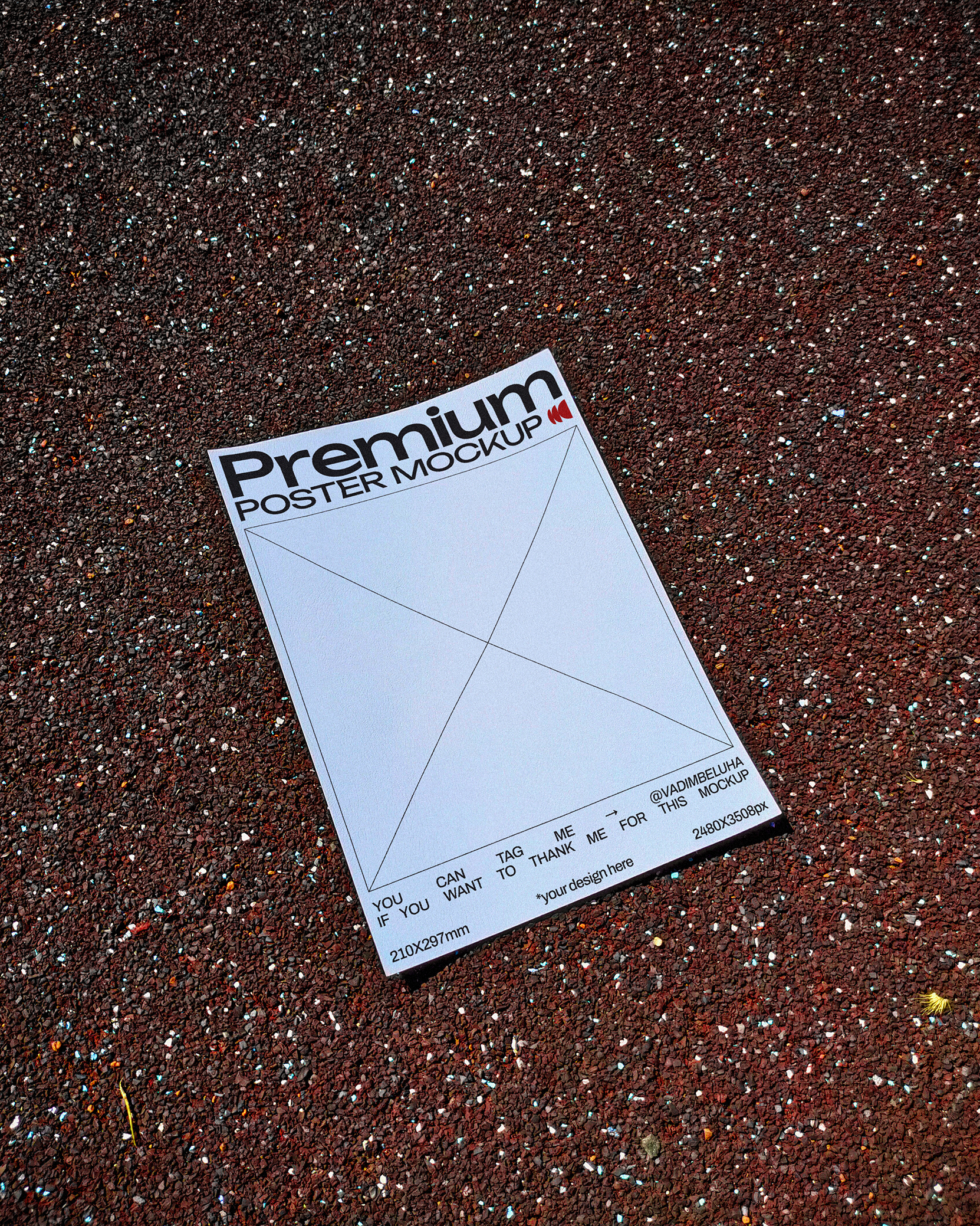 Free Premium Poster Mockup Set (A4) — Изображение №11 — Брендинг, Графика на Dprofile