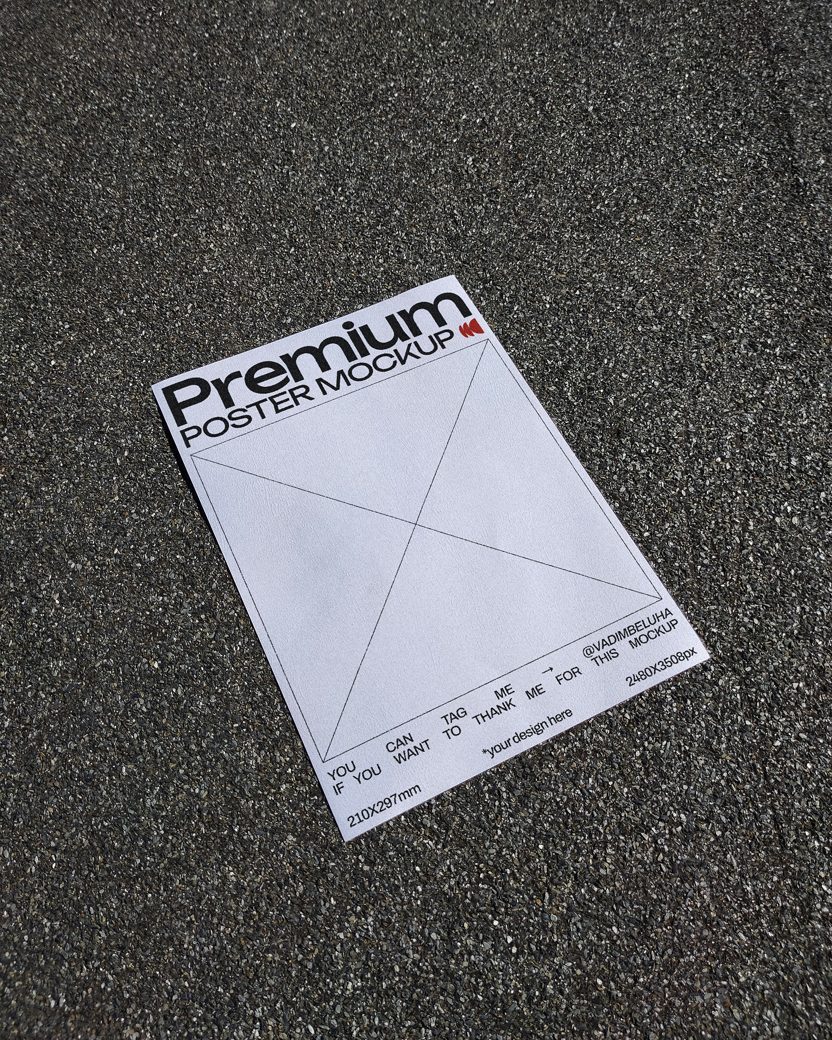 Free Premium Poster Mockup Set (A4) — Изображение №9 — Брендинг, Графика на Dprofile