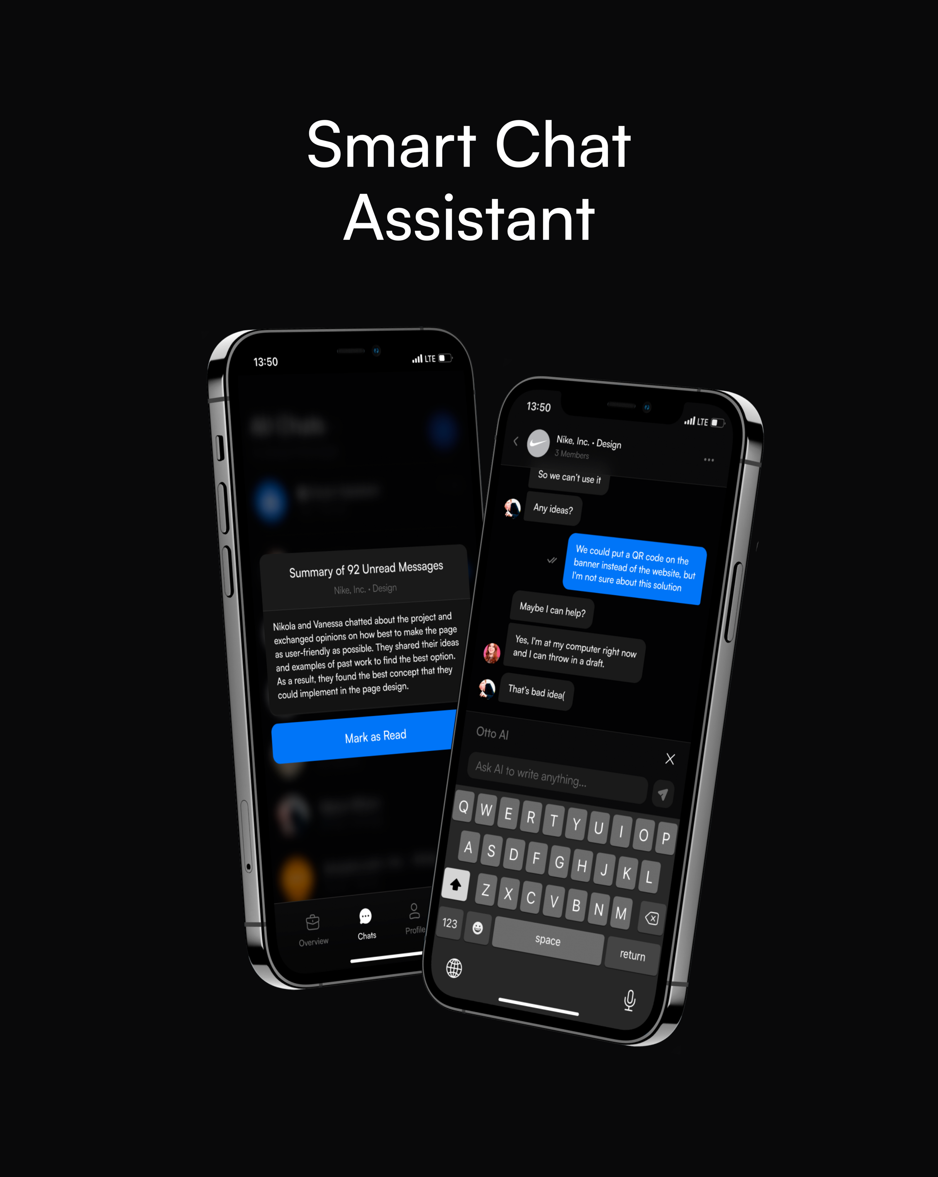 Otto - Project management app powered by AI — Изображение №7 — Интерфейсы, Брендинг на Dprofile