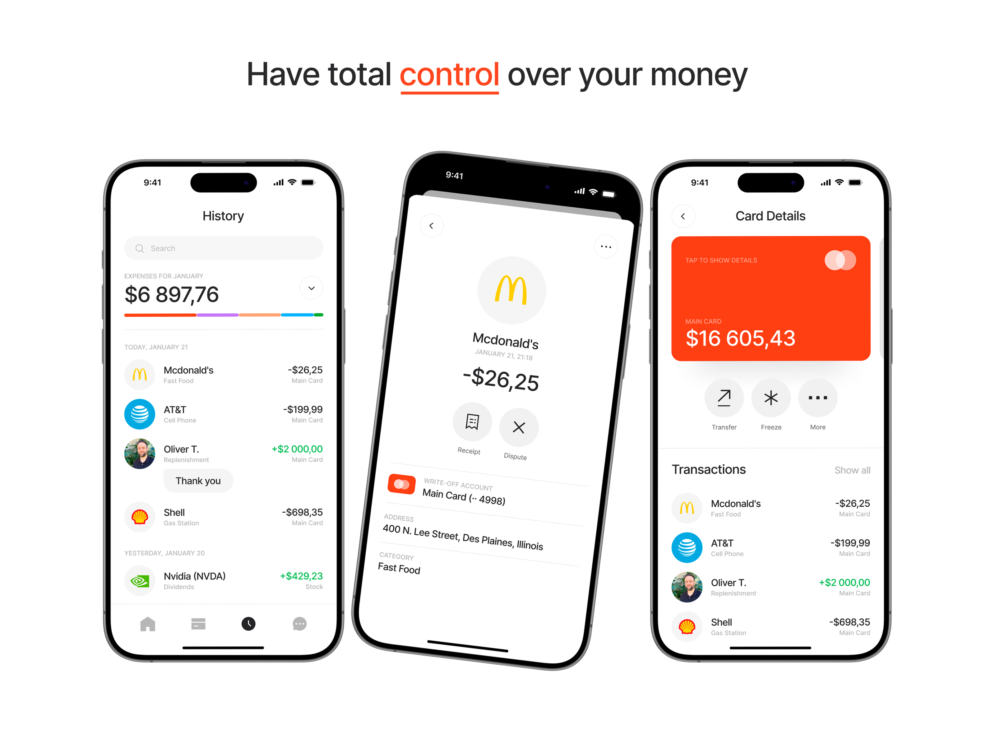 Lendy - Bank Mobile App — Изображение №5 — Интерфейсы, Анимация на Dprofile