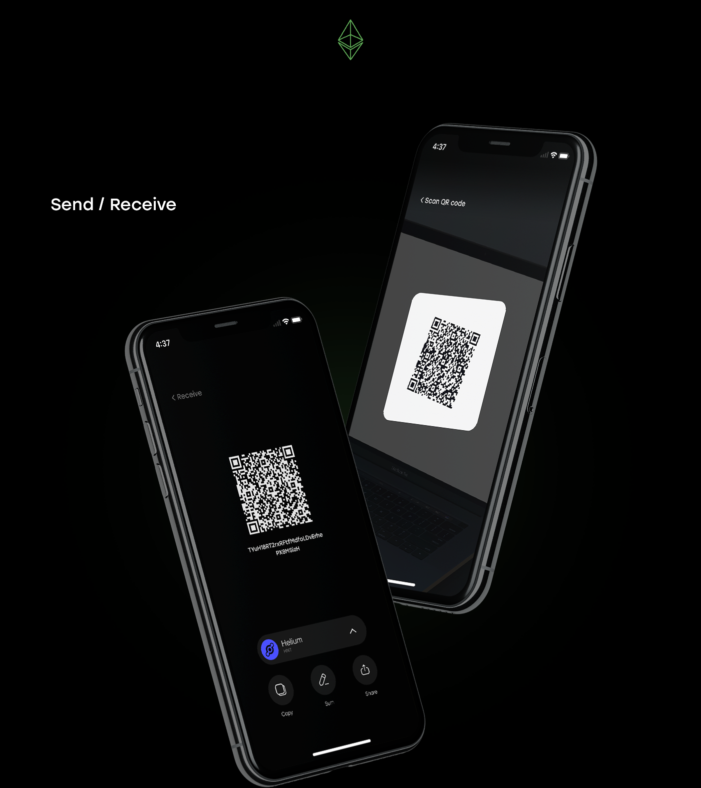 Sparkle - crypto investment app UI — Изображение №10 — Интерфейсы, Брендинг, Анимация на Dprofile