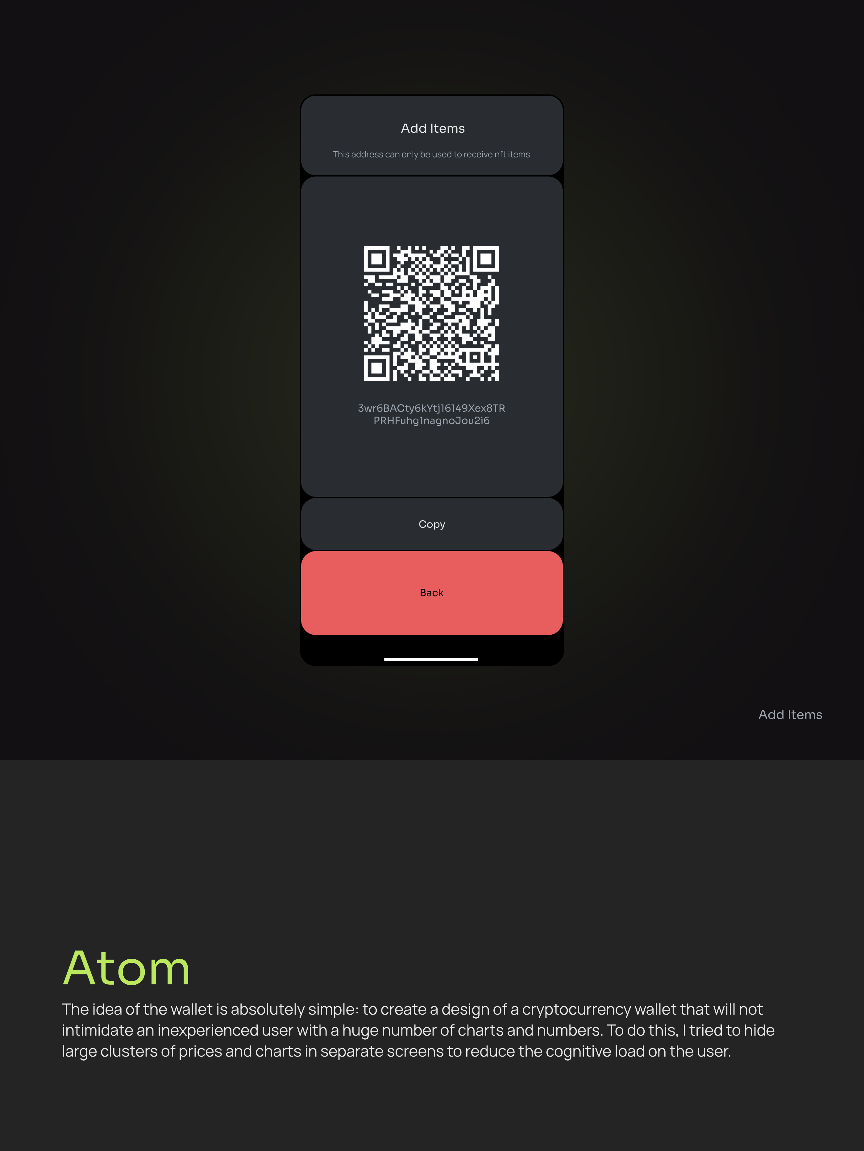 Atom - MultiChain Crypto Wallet App UI — Изображение №7 — Интерфейсы, Брендинг, Графика на Dprofile