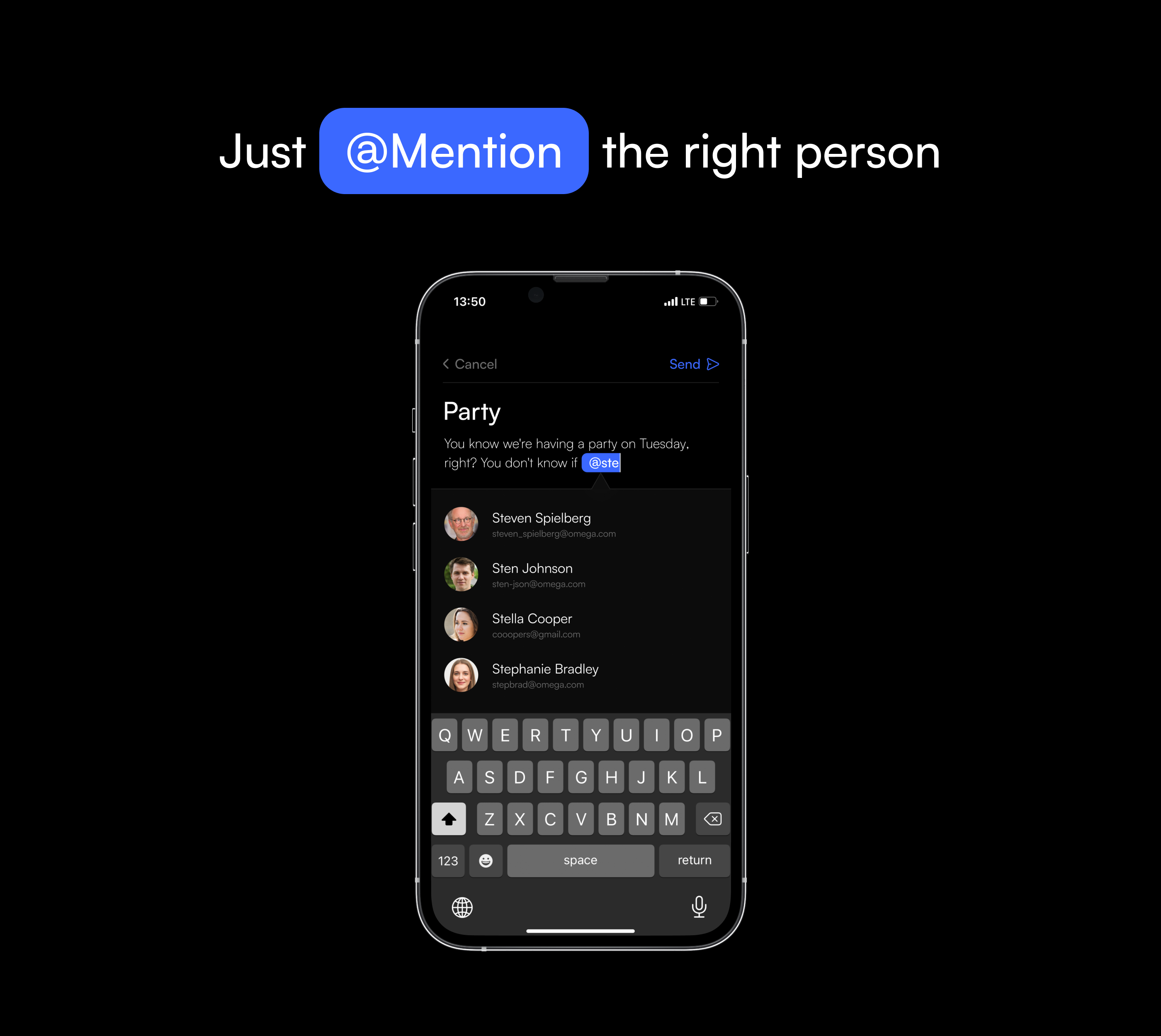 Omega.mail - Email App Concept UI — Изображение №12 — Интерфейсы, Брендинг, Анимация на Dprofile