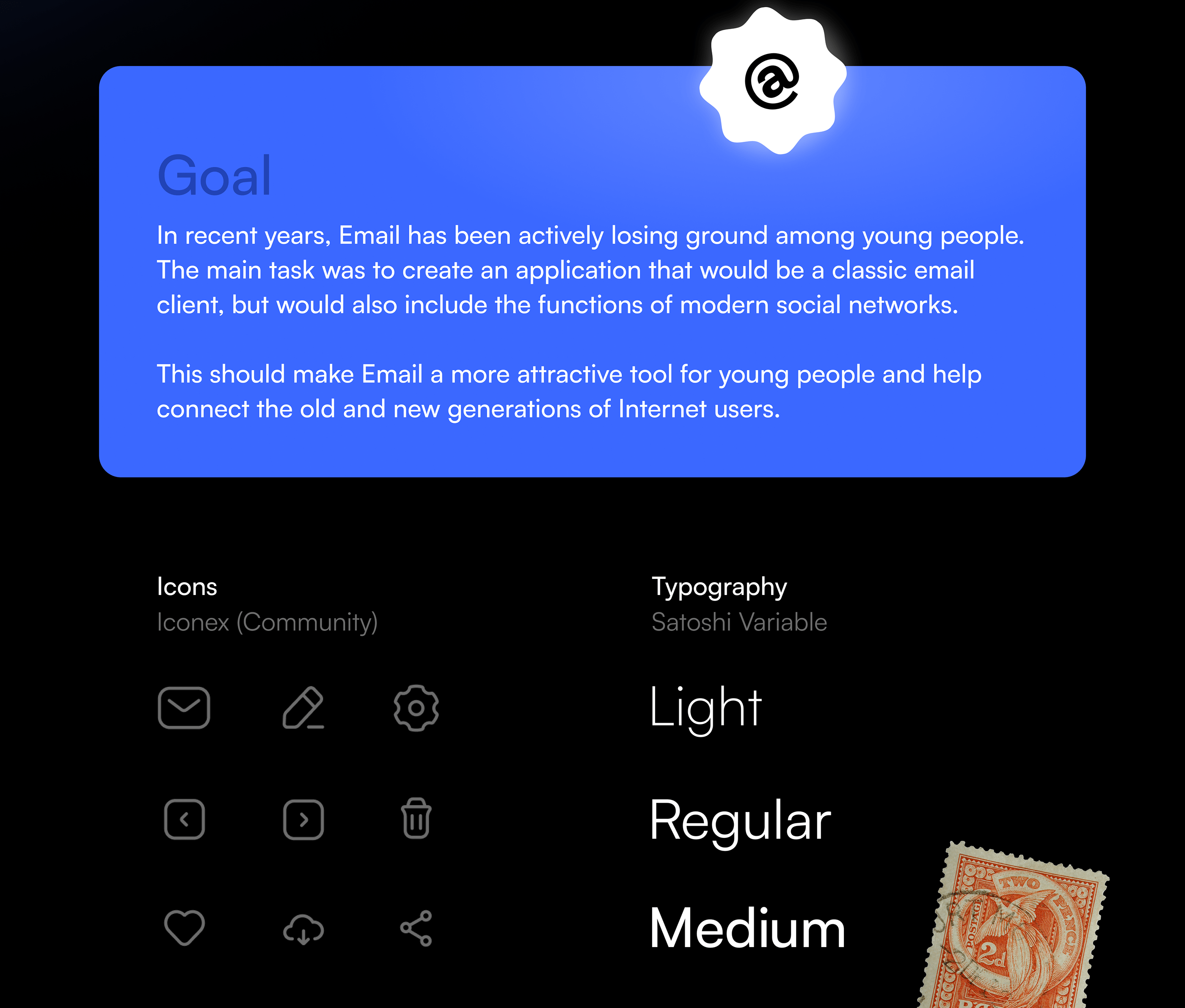 Omega.mail - Email App Concept UI — Изображение №2 — Интерфейсы, Брендинг, Анимация на Dprofile