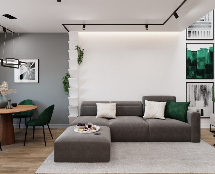 Tounhouse 1st floor — 3D на Dprofile