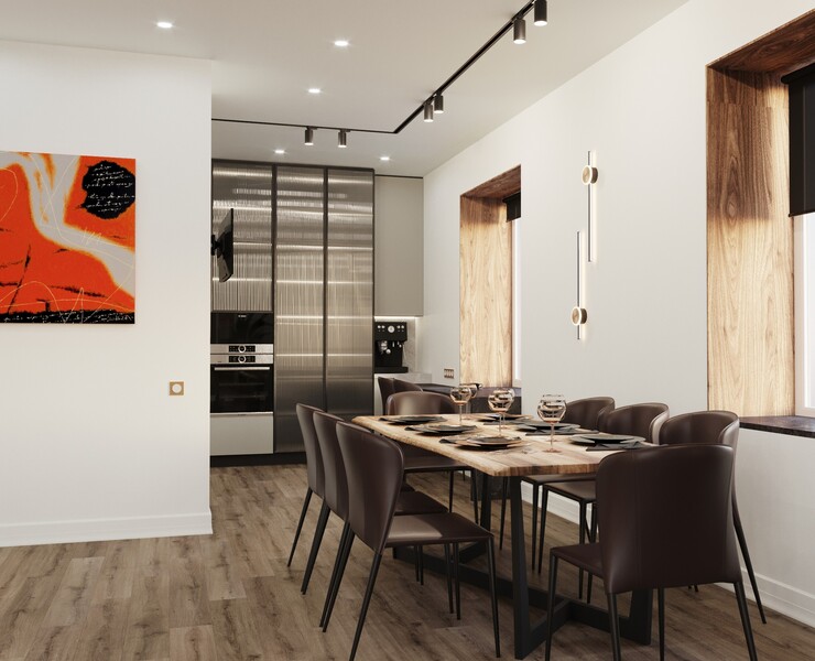 Flat on Teatralnaya str. — 3D на Dprofile