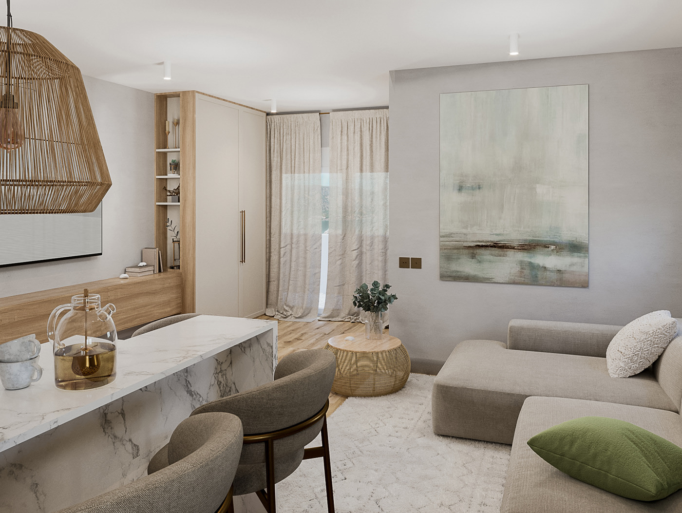 View apartment in Montenegro — Изображение №2 — 3D на Dprofile