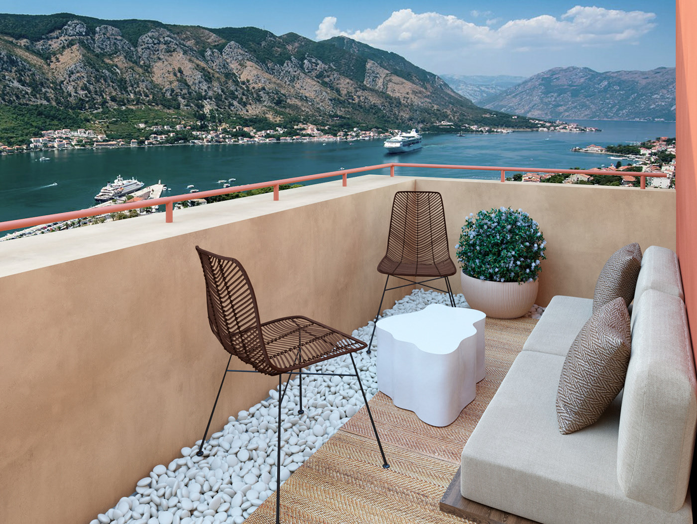 View apartment in Montenegro — Изображение №21 — 3D на Dprofile
