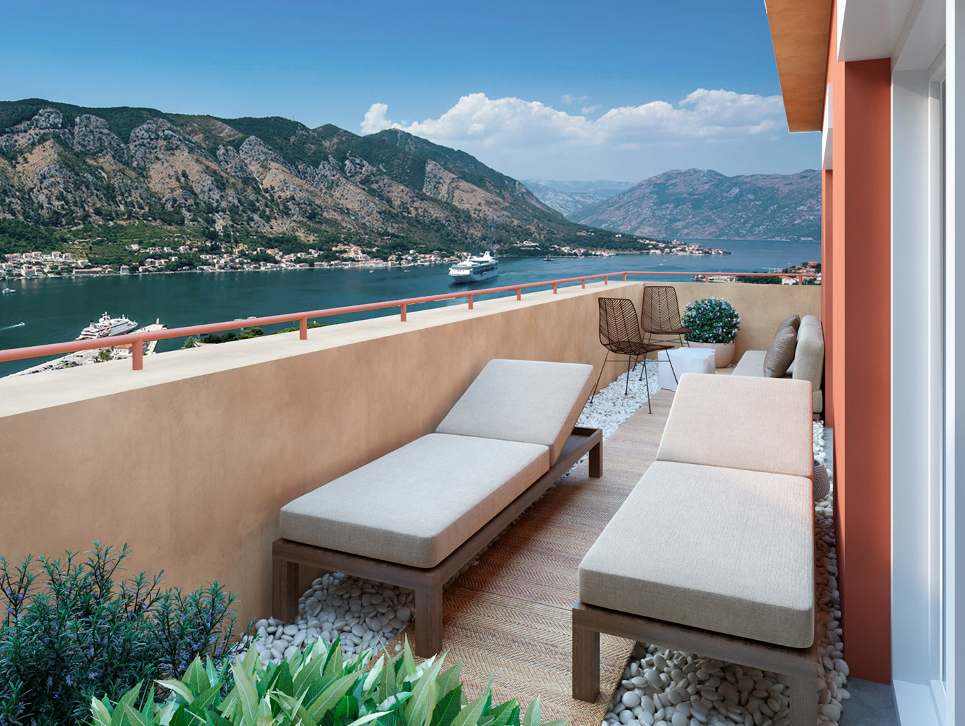 View apartment in Montenegro — Изображение №20 — 3D на Dprofile