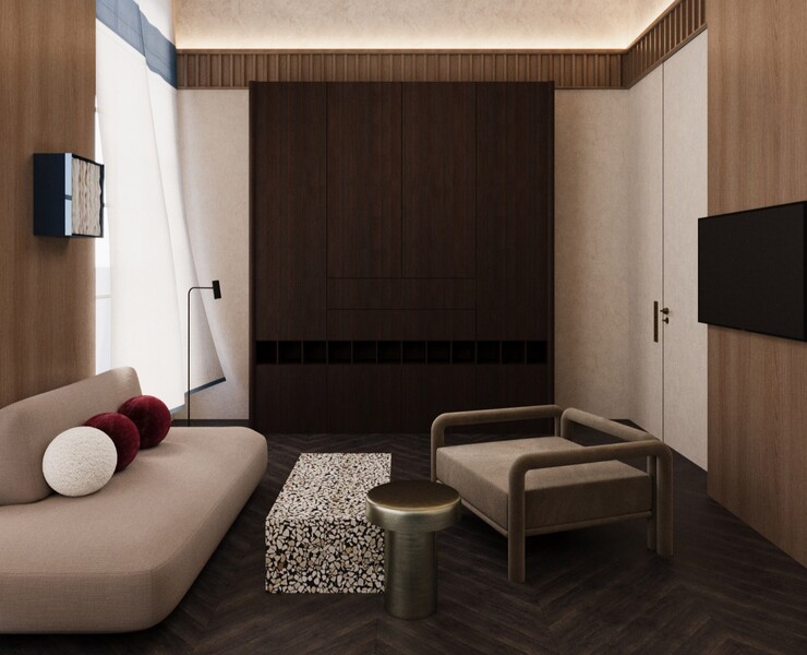 Hotel concept / Living room на Dprofile