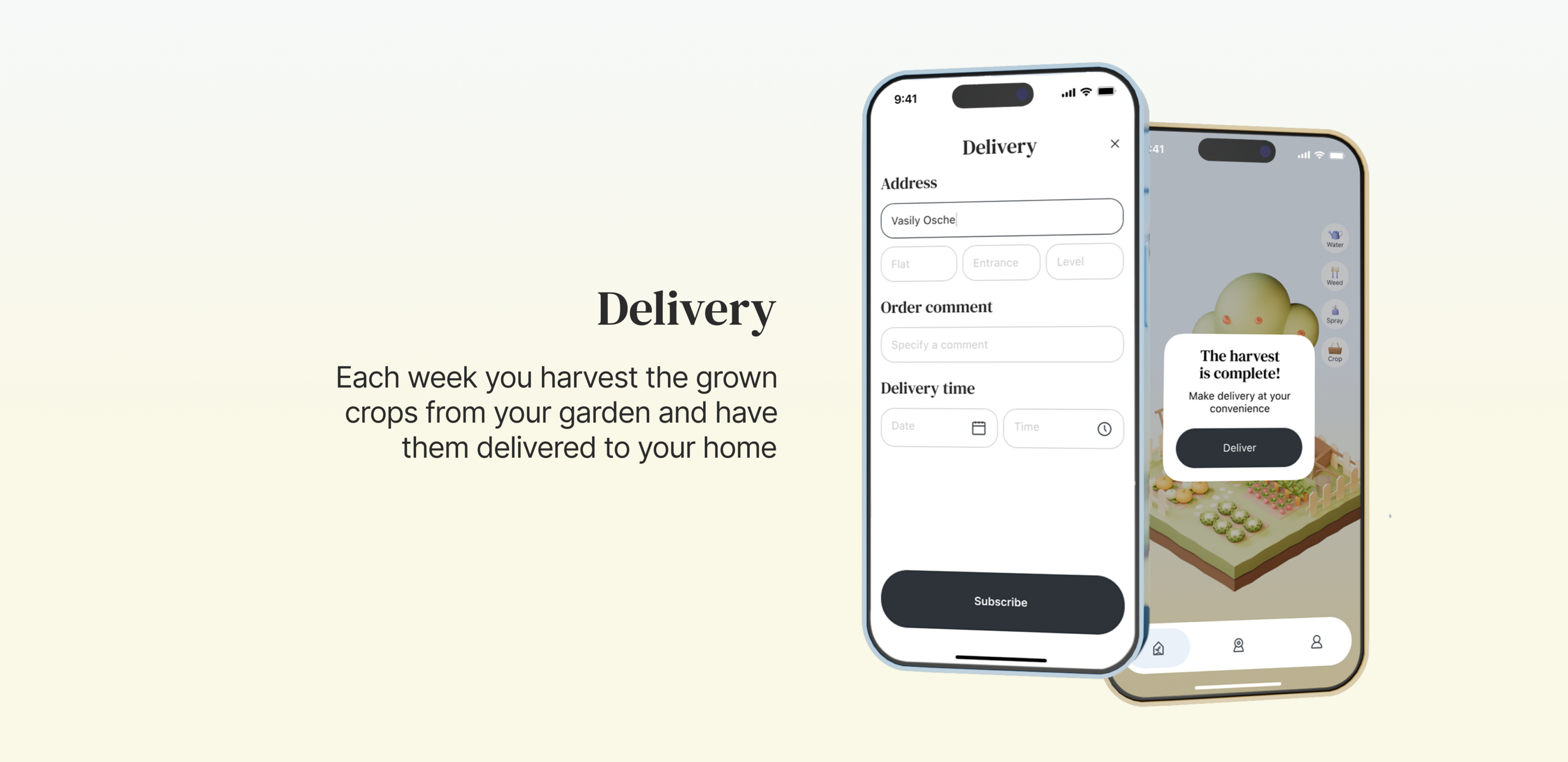 Garden | Mobile App — Изображение №7 — Интерфейсы, 3D на Dprofile