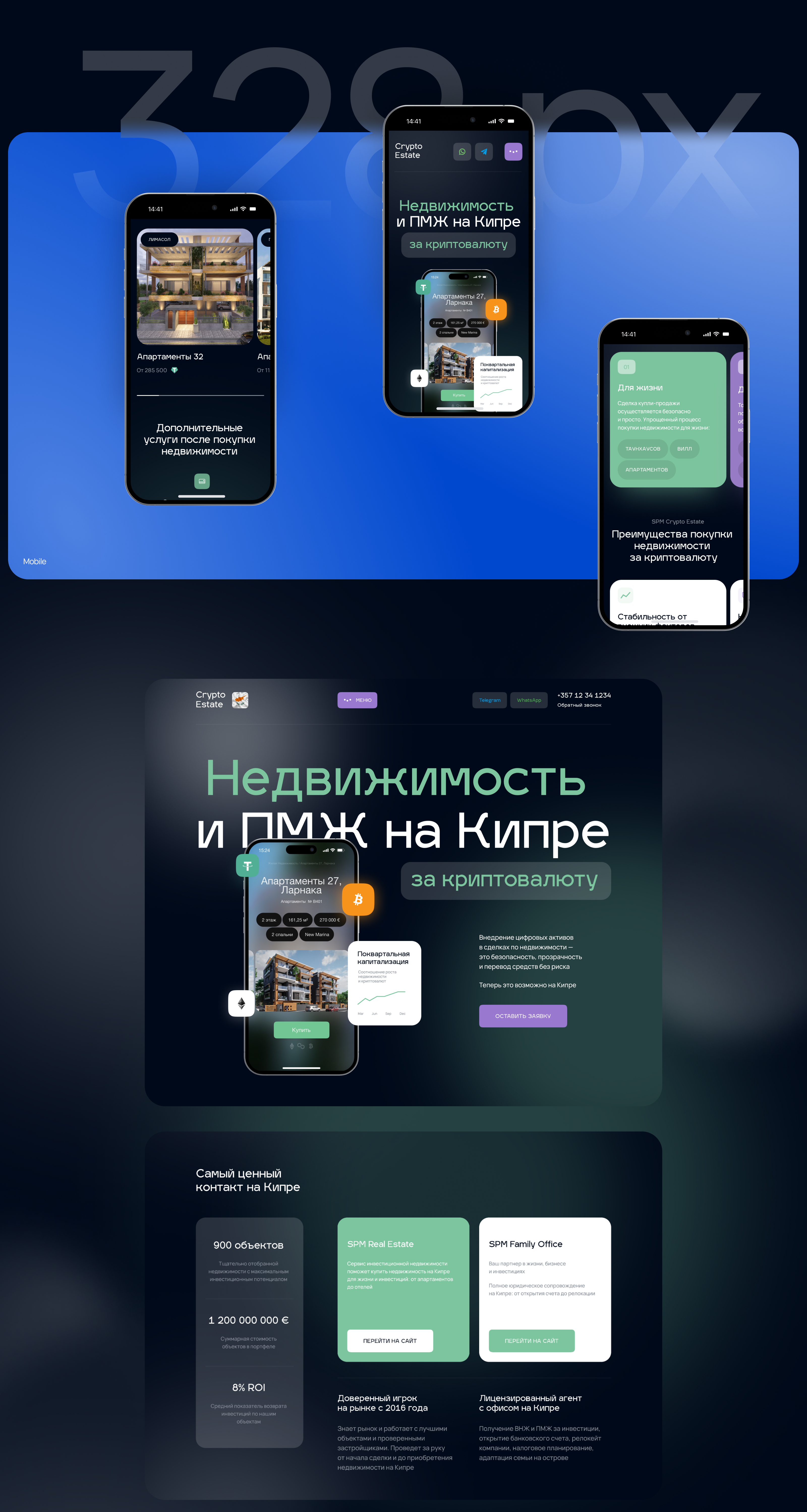 Cyprus CryptoEstate — Изображение №2 — Интерфейсы на Dprofile