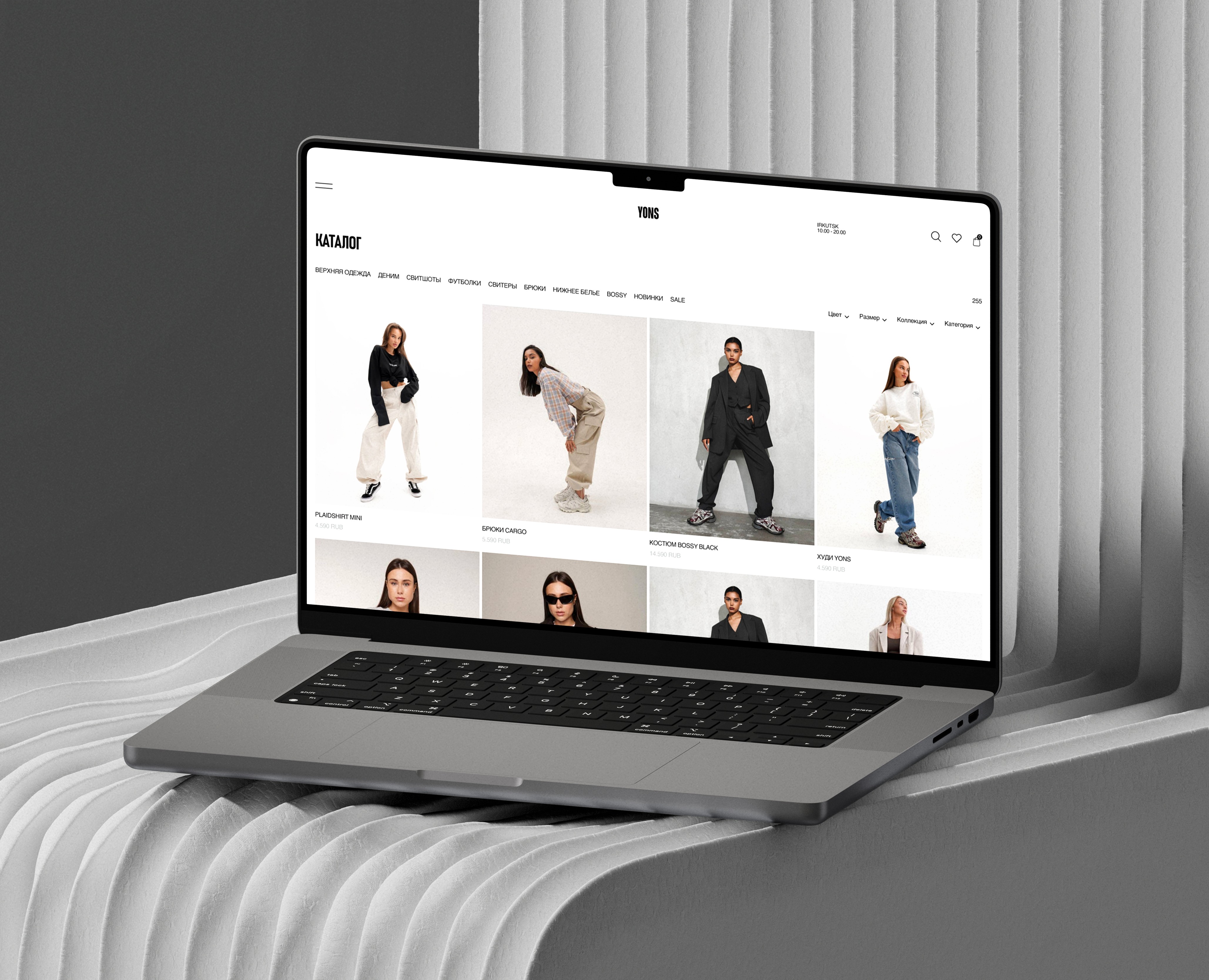 Yons —  brand online store на Dprofile