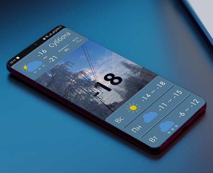 Weather Design — Интерфейсы, Графика на Dprofile