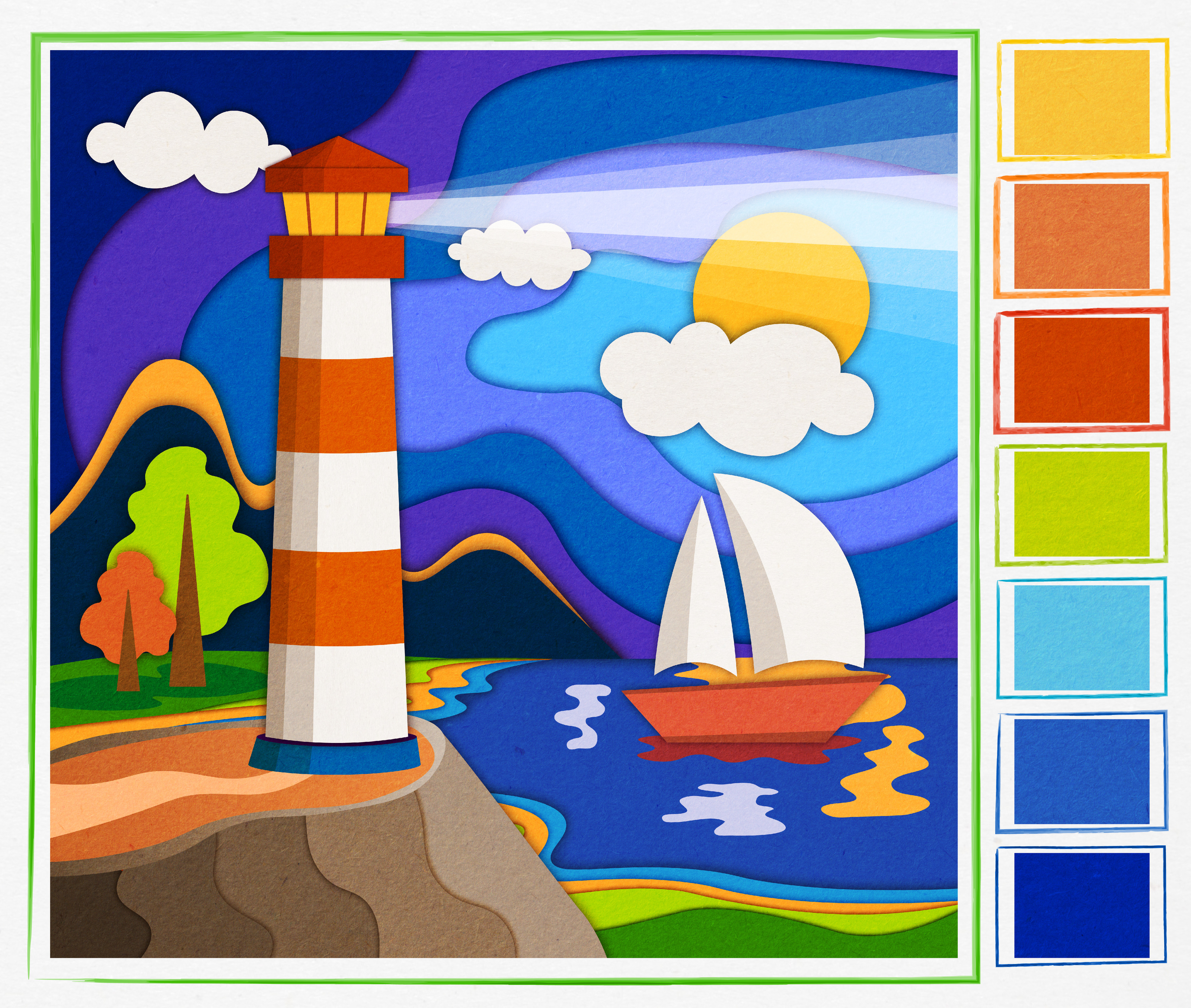 Vector illustration. Part 3 — Изображение №1 — Иллюстрация на Dprofile