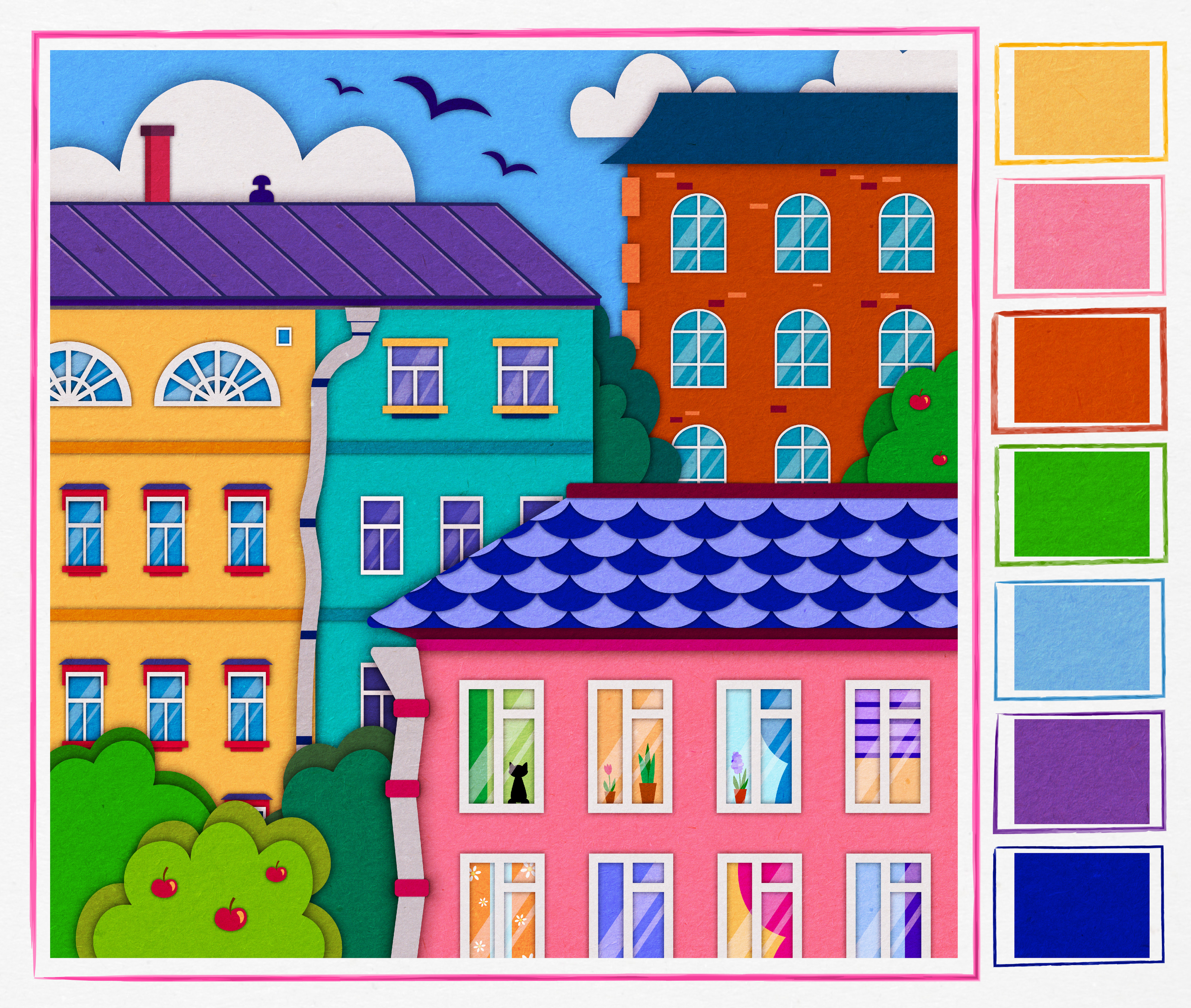 Vector illustration. Part 3 — Изображение №2 — Иллюстрация на Dprofile