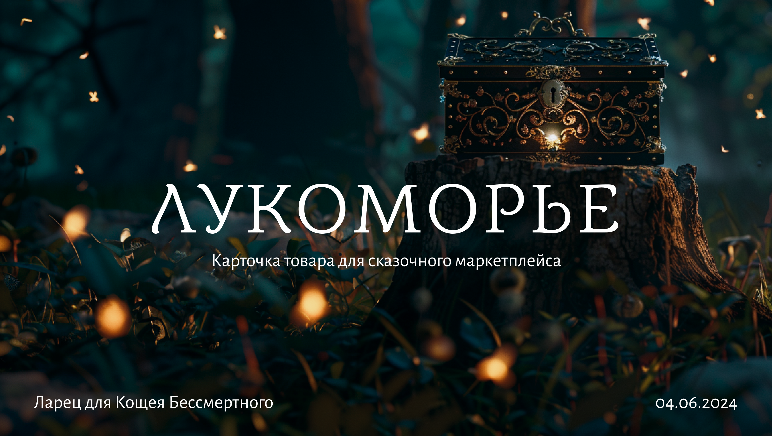 Ларец | Карточка товара — Изображение №1 — Графика, Маркетинг на Dprofile