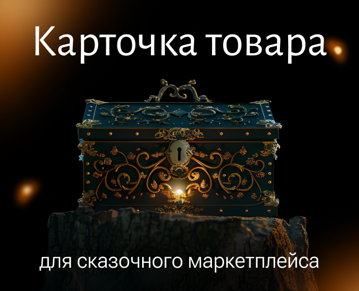 Ларец | Карточка товара — Графика, Маркетинг на Dprofile