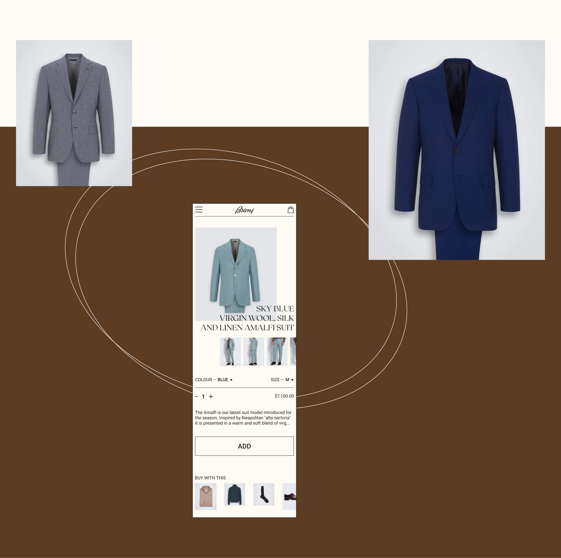 BRIONI - website redisign — Изображение №7 — Интерфейсы на Dprofile