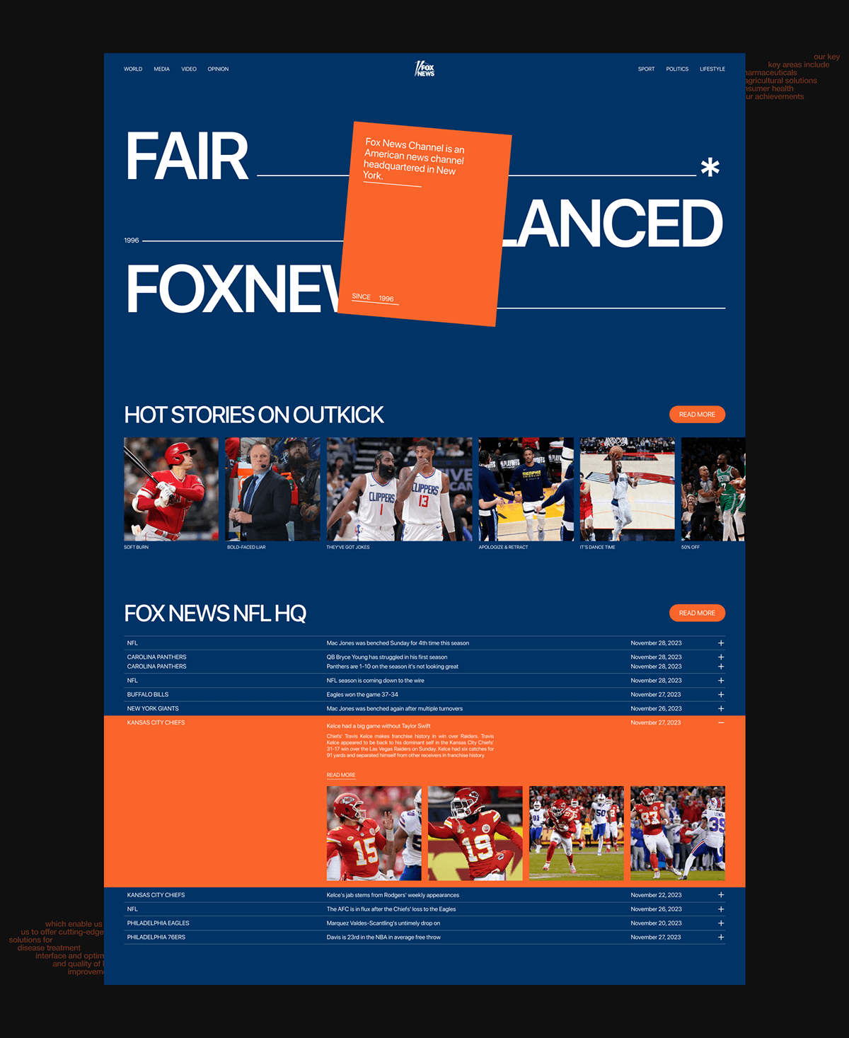 Fox News | Новый взгляд | Redesign — Изображение №4 — Интерфейсы на Dprofile